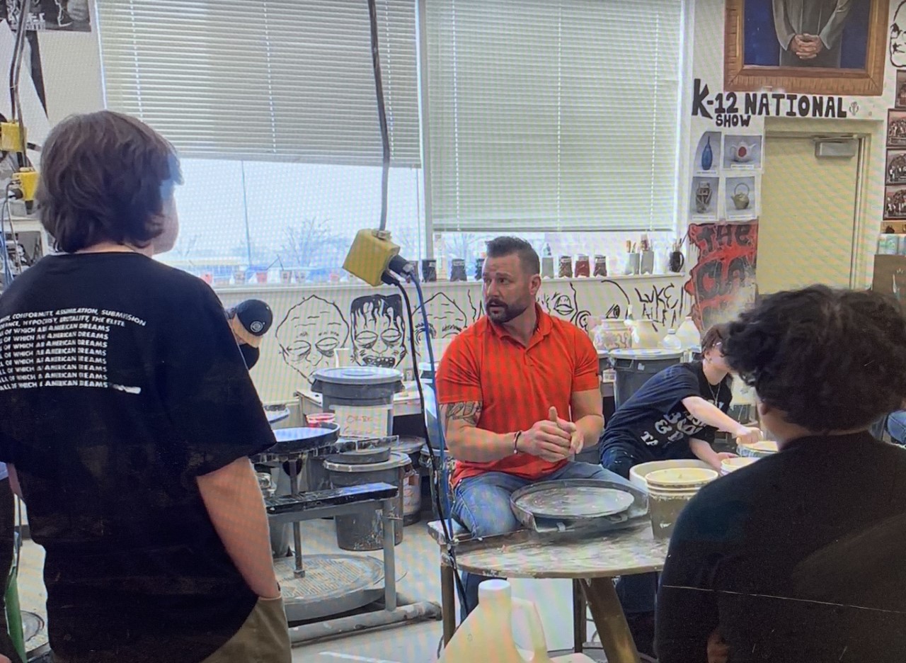 NHS ceramics teacher passionate about his craft Davis County News
