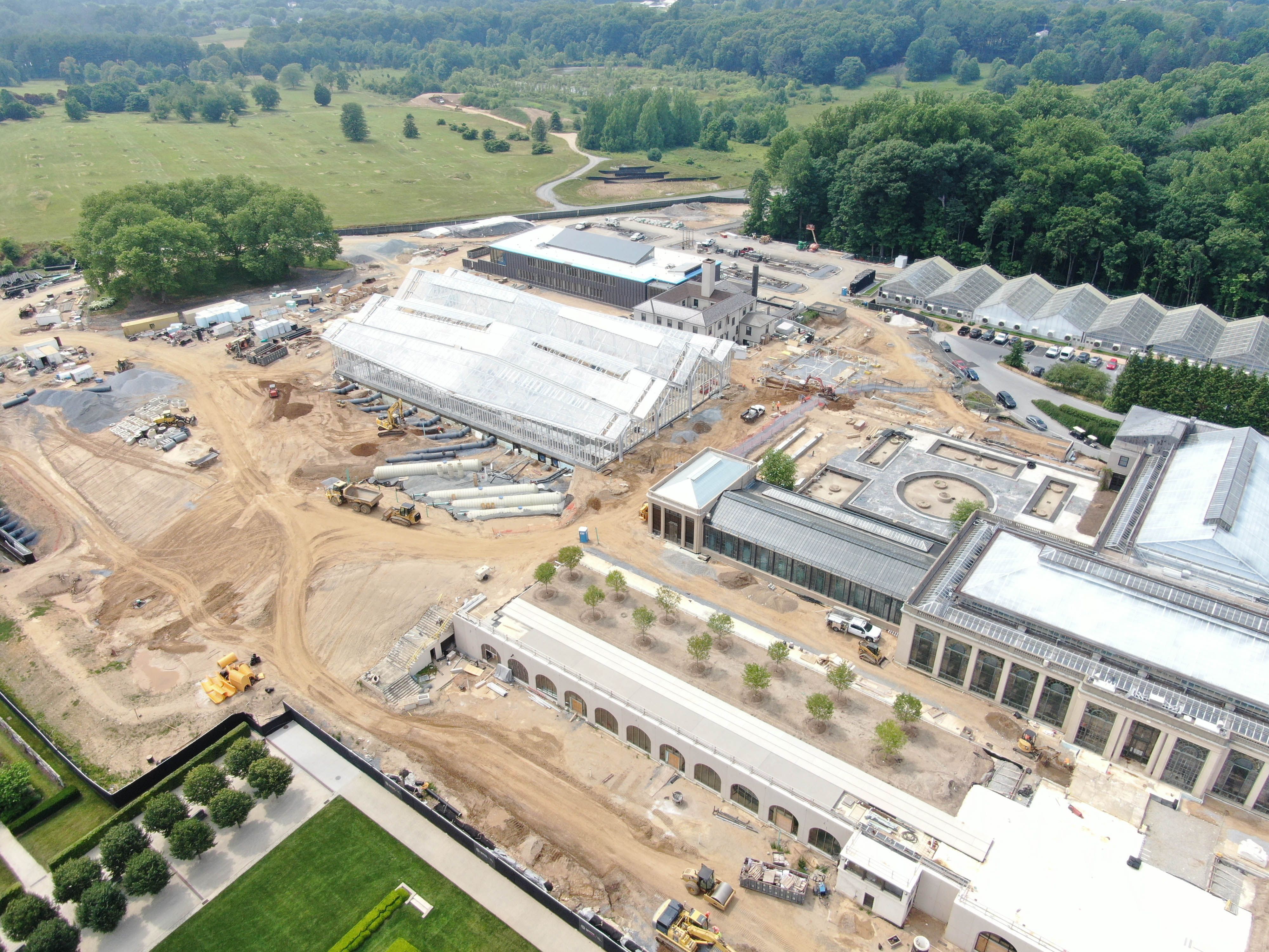 ‘Reimagined’ expansion taking shape at Longwood Gardens