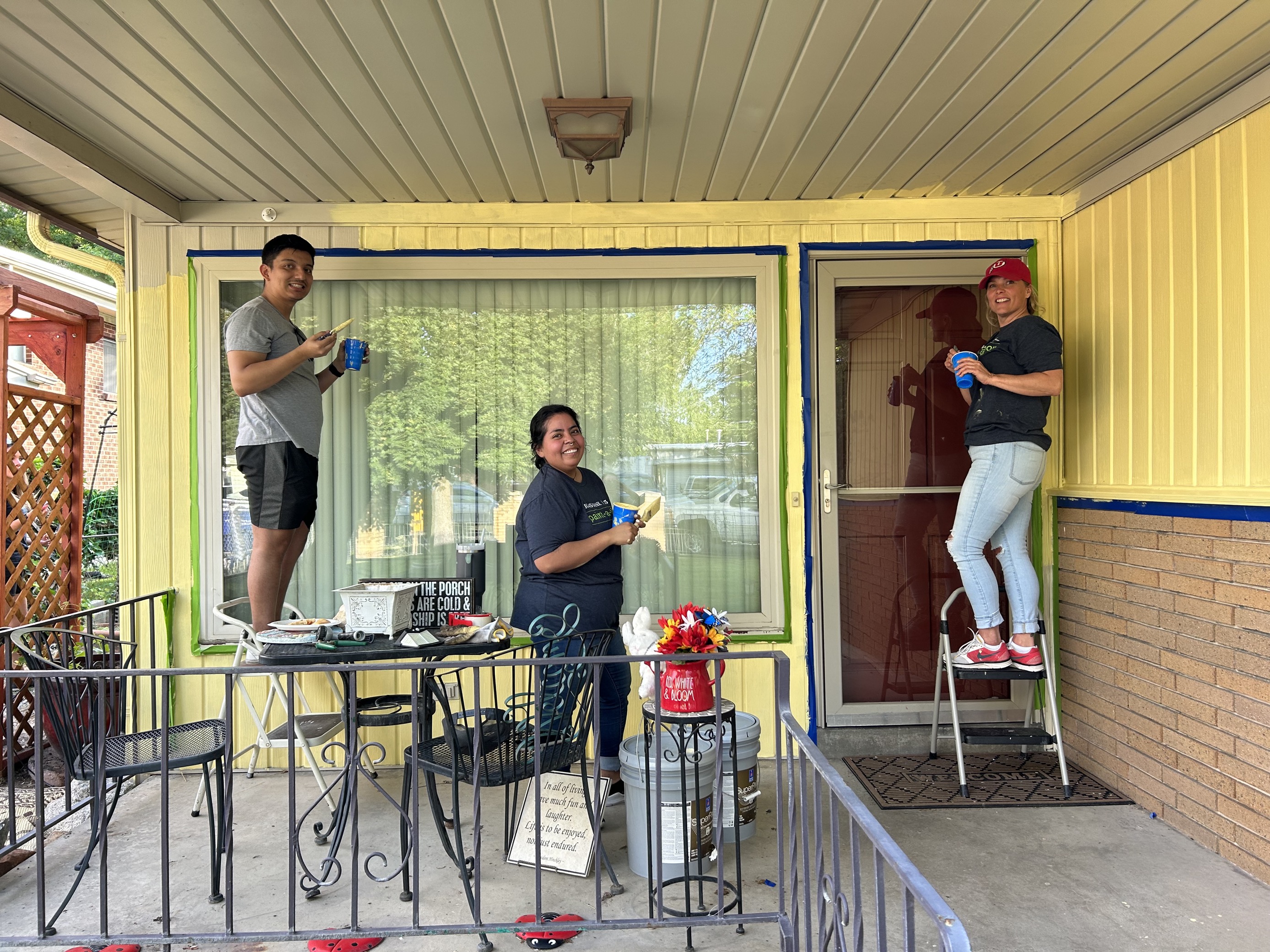 West Valley house transformed as part of Zions Bank’s PaintaThon