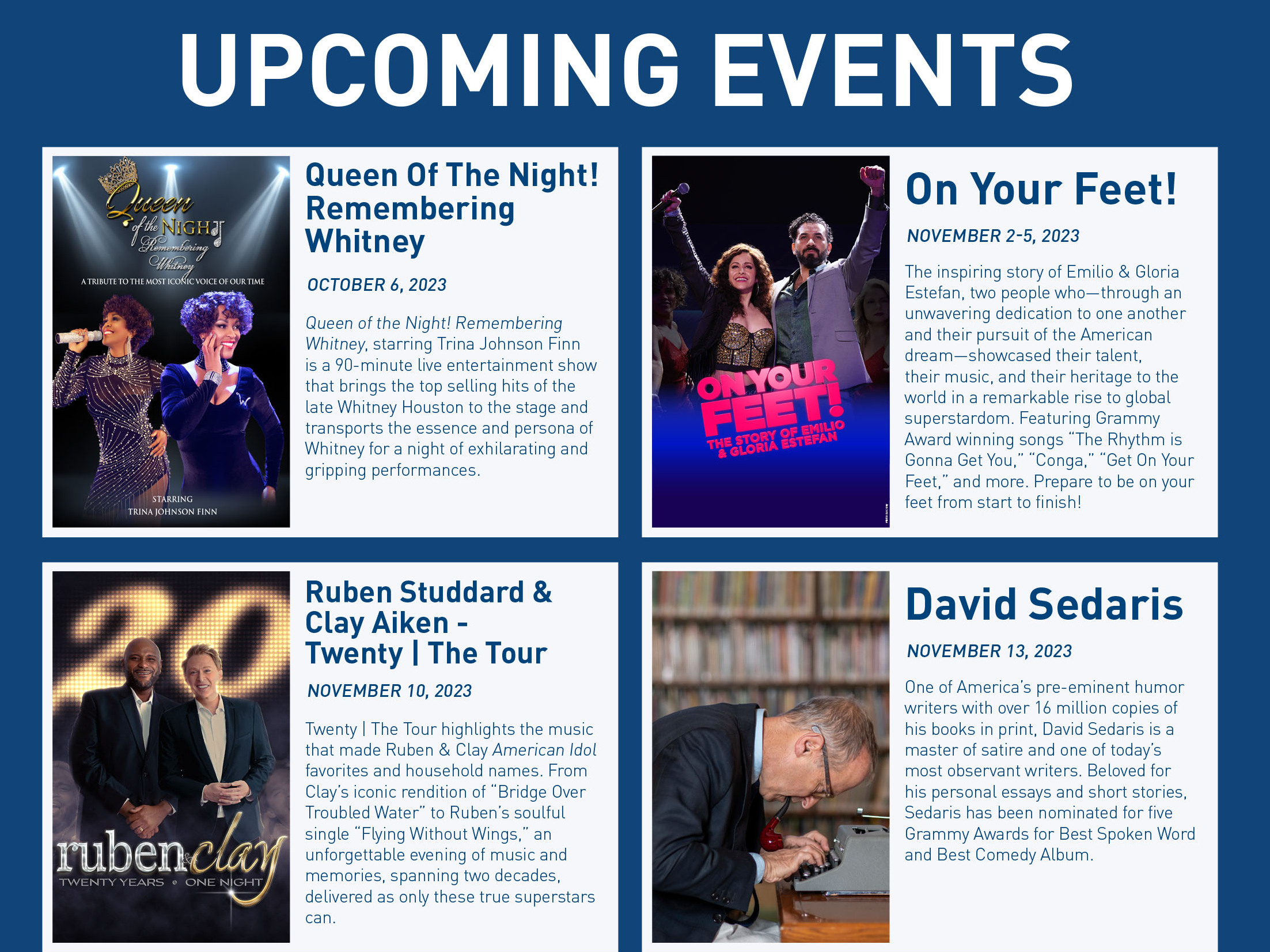 Harris Center — Concerts and Entertainment in Folsom — Savings and