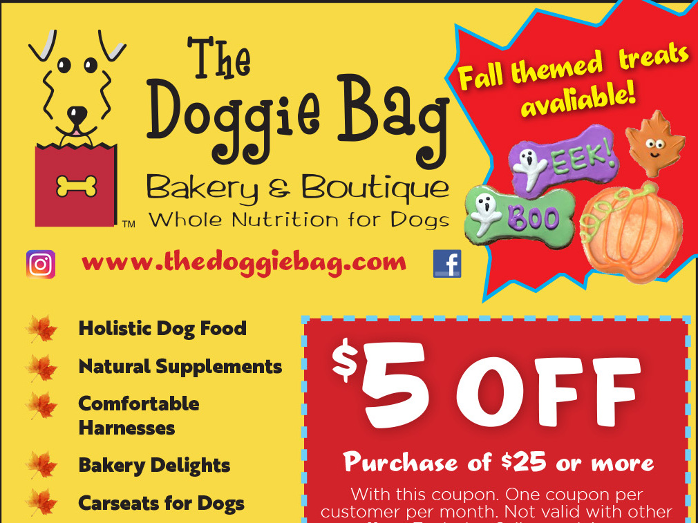 The Doggie Bag Bakery and Boutique—Pet Supply and Bakery Store—Style