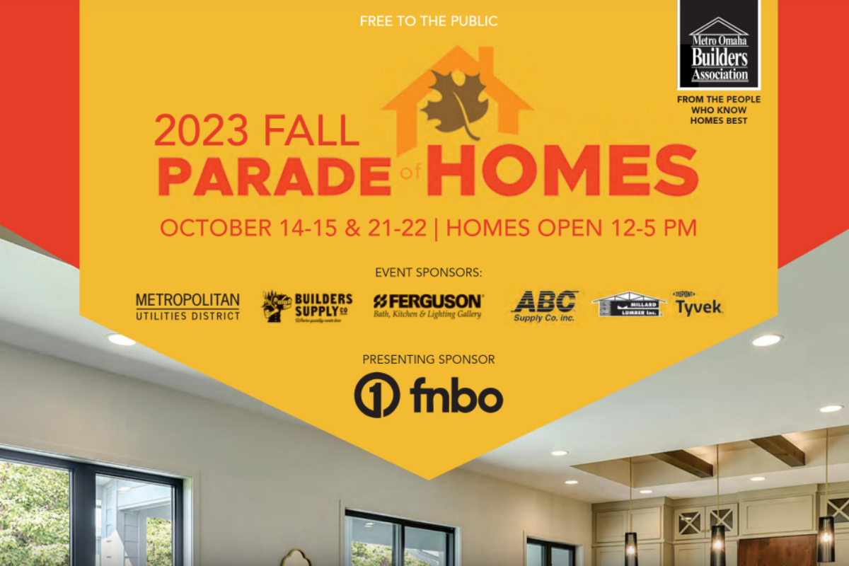 Metro Omaha Builders Association Announces Fall Parade of Homes Event