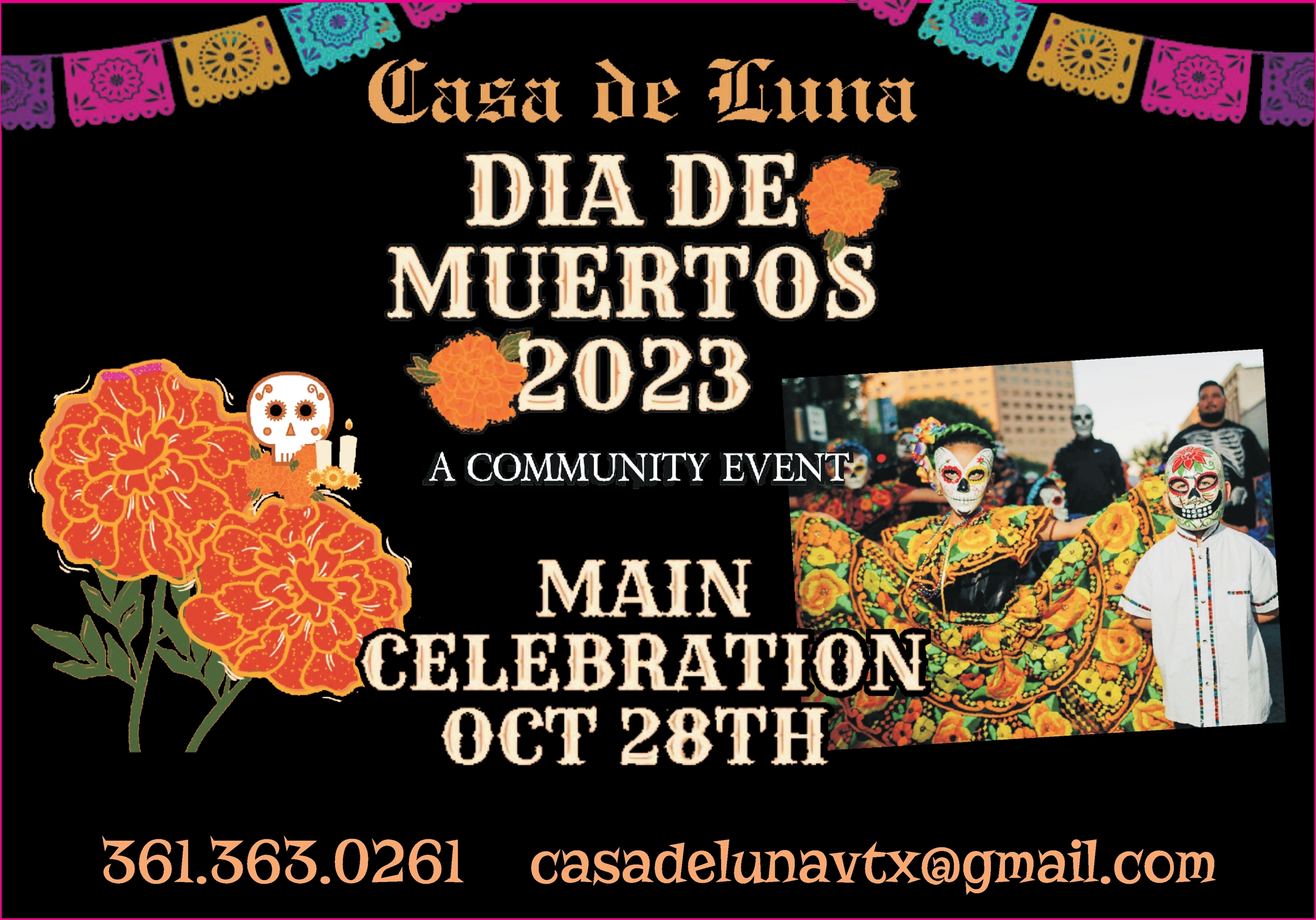 Dia De Muertos 2023 hosted by Casa De Luna VTX