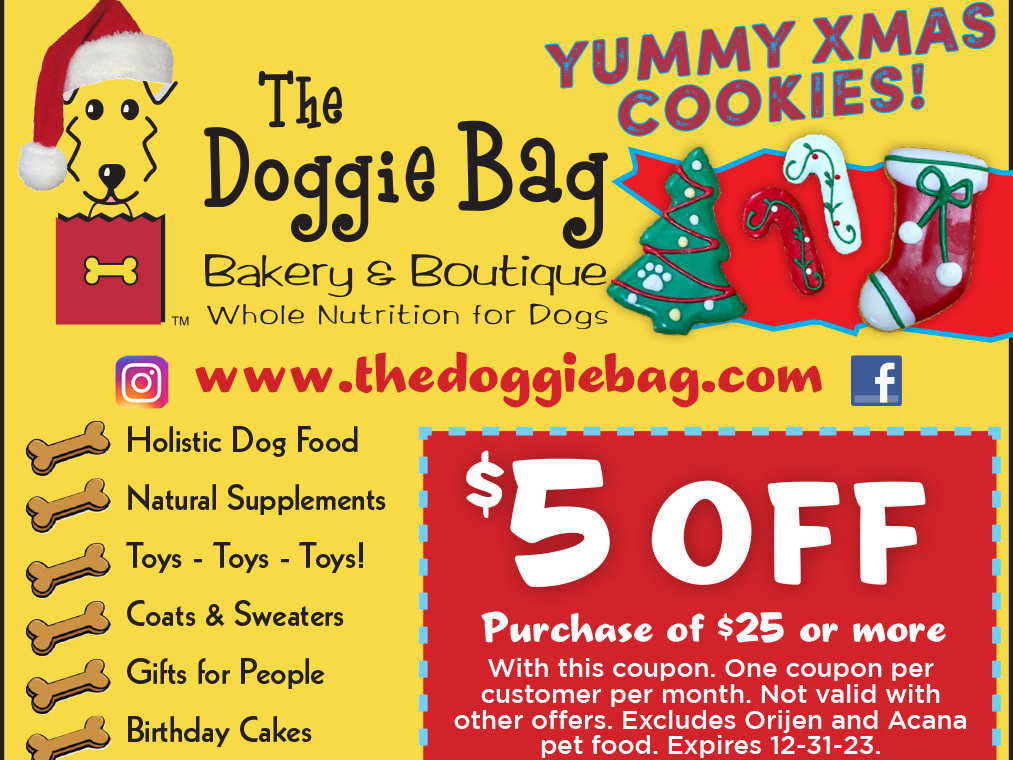 The Doggie Bag Bakery and Boutique—Pet Supply and Bakery Store—Style