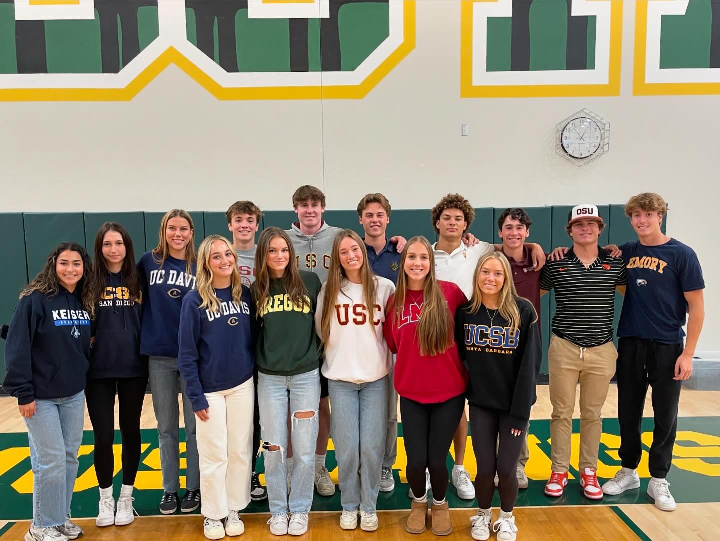 Mira Costa Students Declare Choices at National Fall Signing Day