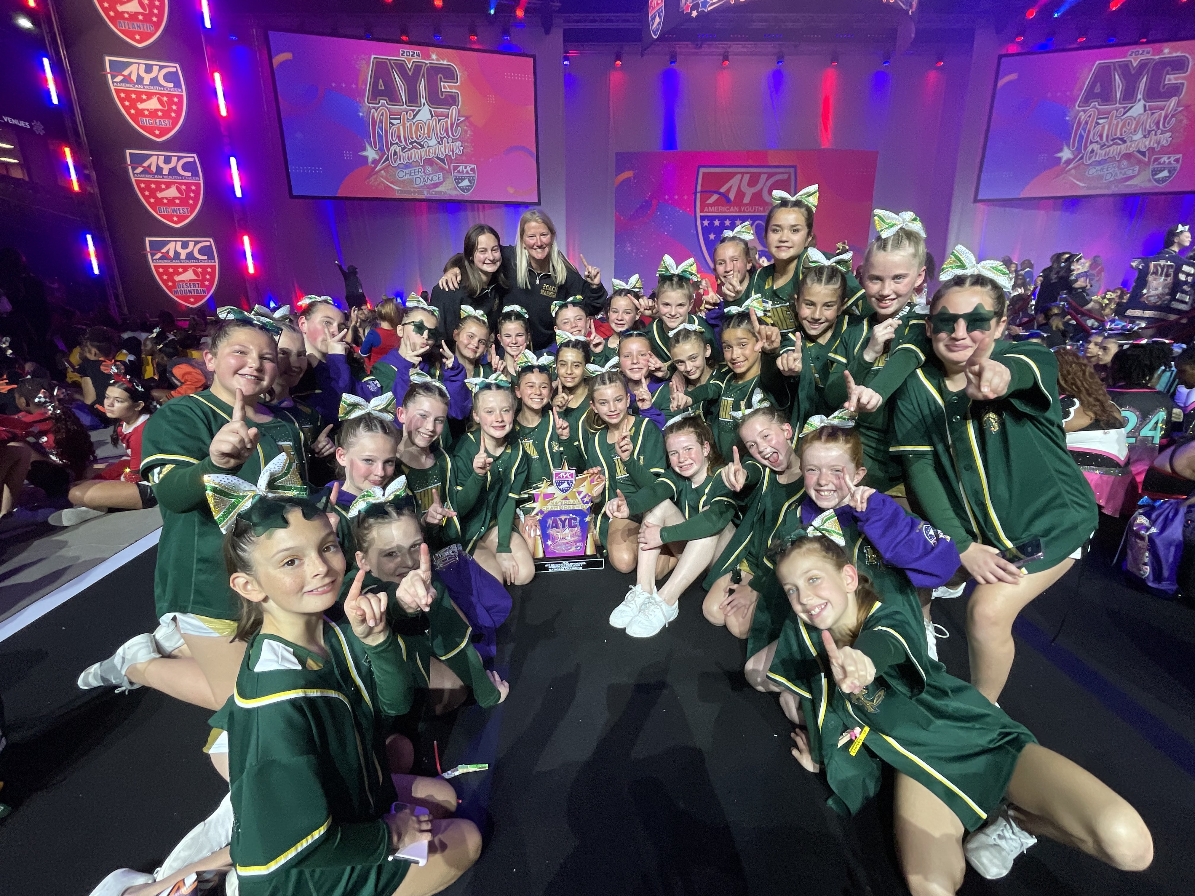 The King Philip 12U Cheer Team is the National Champion! Norfolk