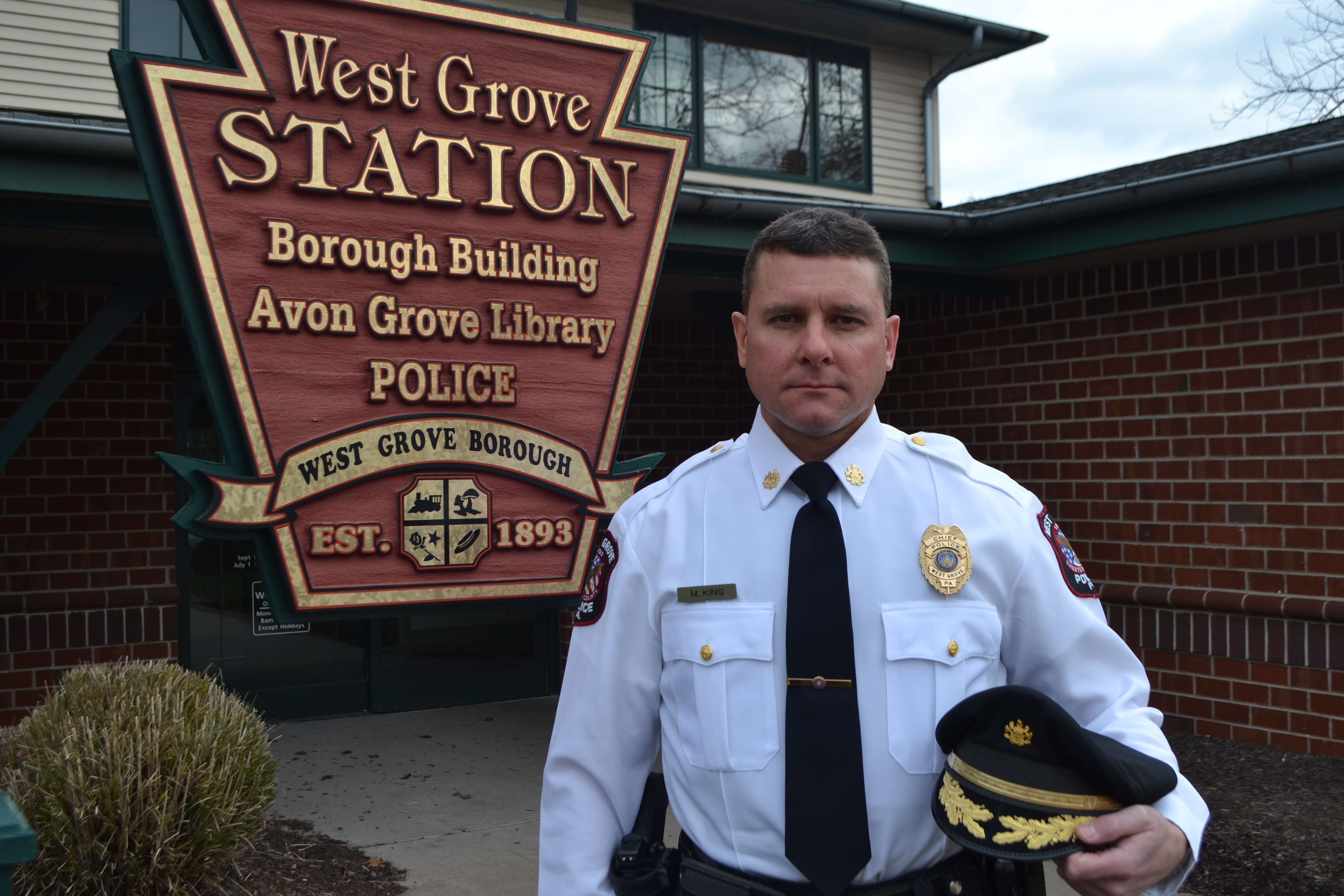 New police chief shares goals, concerns for West Grove Borough