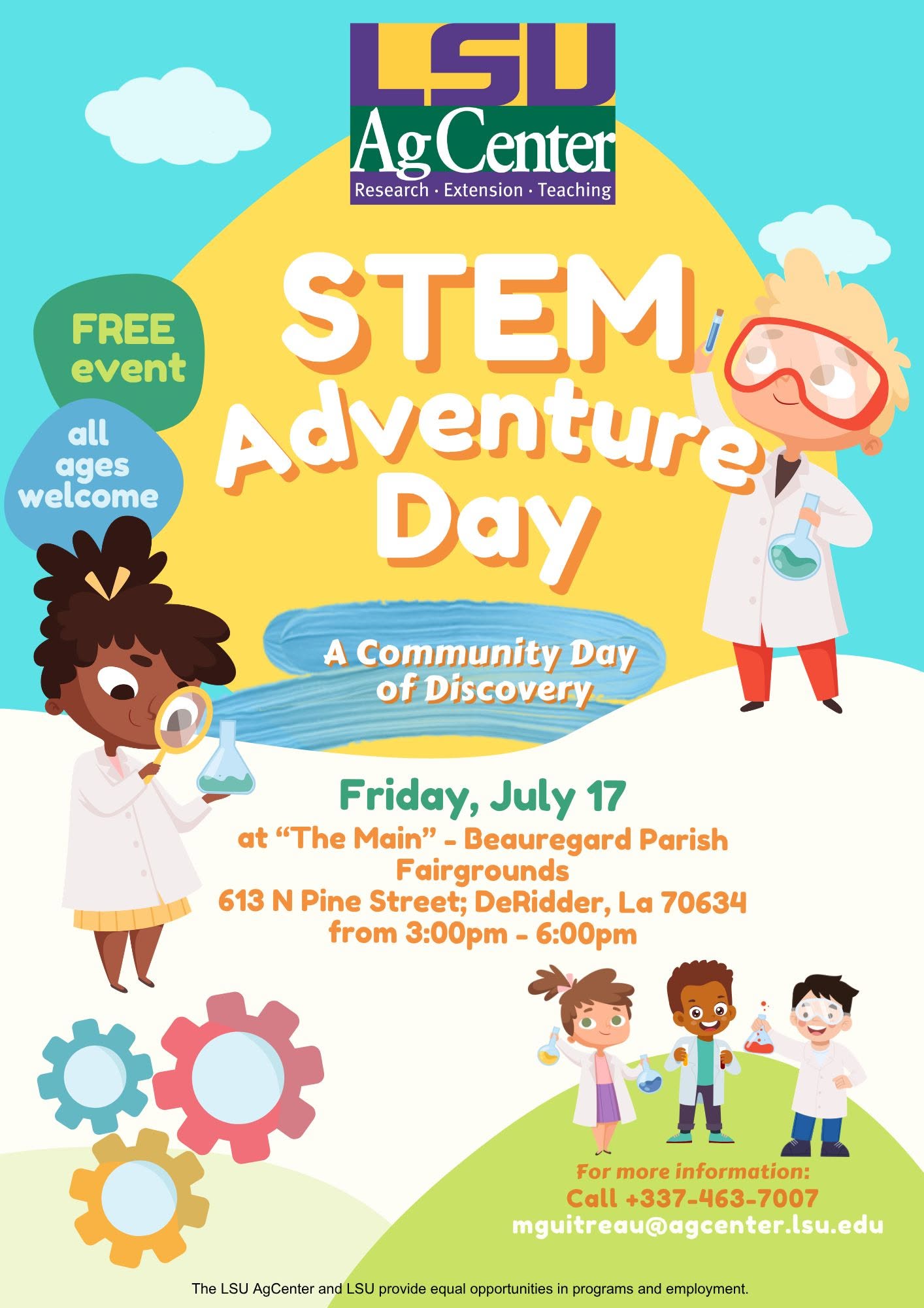 LSU AgCenter - STEM Adventure Day