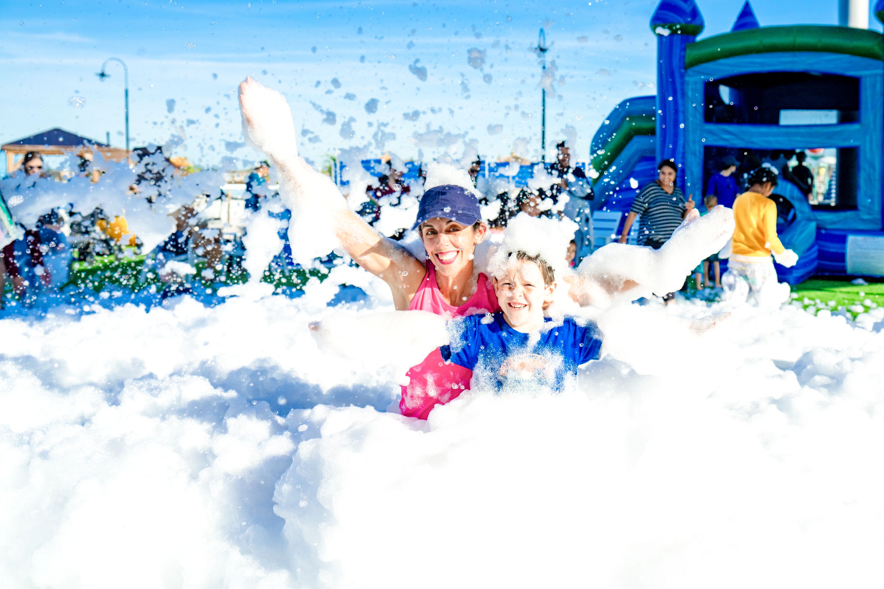 Christmas in July at Brightwater Lagoon