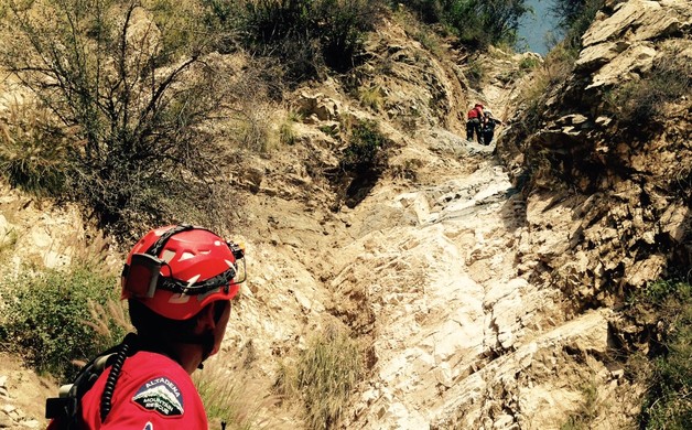 Two rescued in Coyote Canyon  | Altadena Point