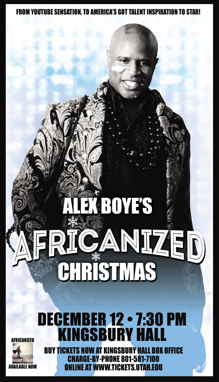 Award Winning YouTube Star Alex Boye Performs A One Time Only Christmas