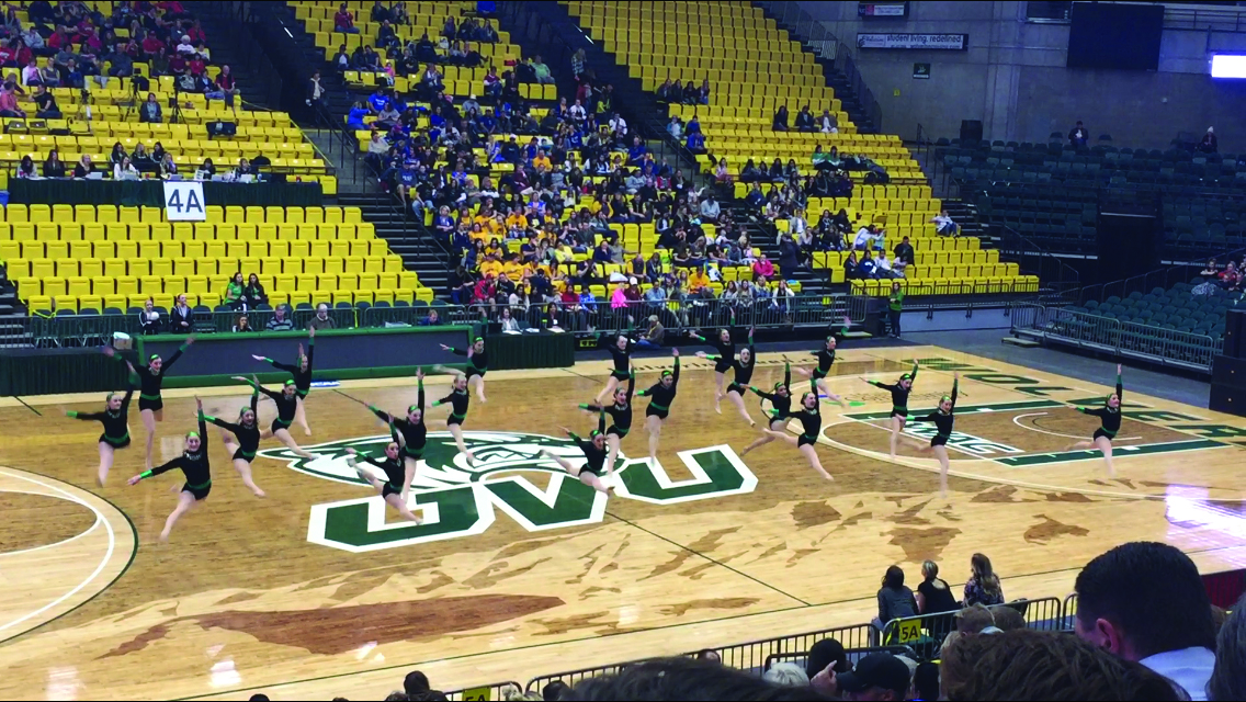 Taylorsville High School’s Drill Team Dances at State Competition