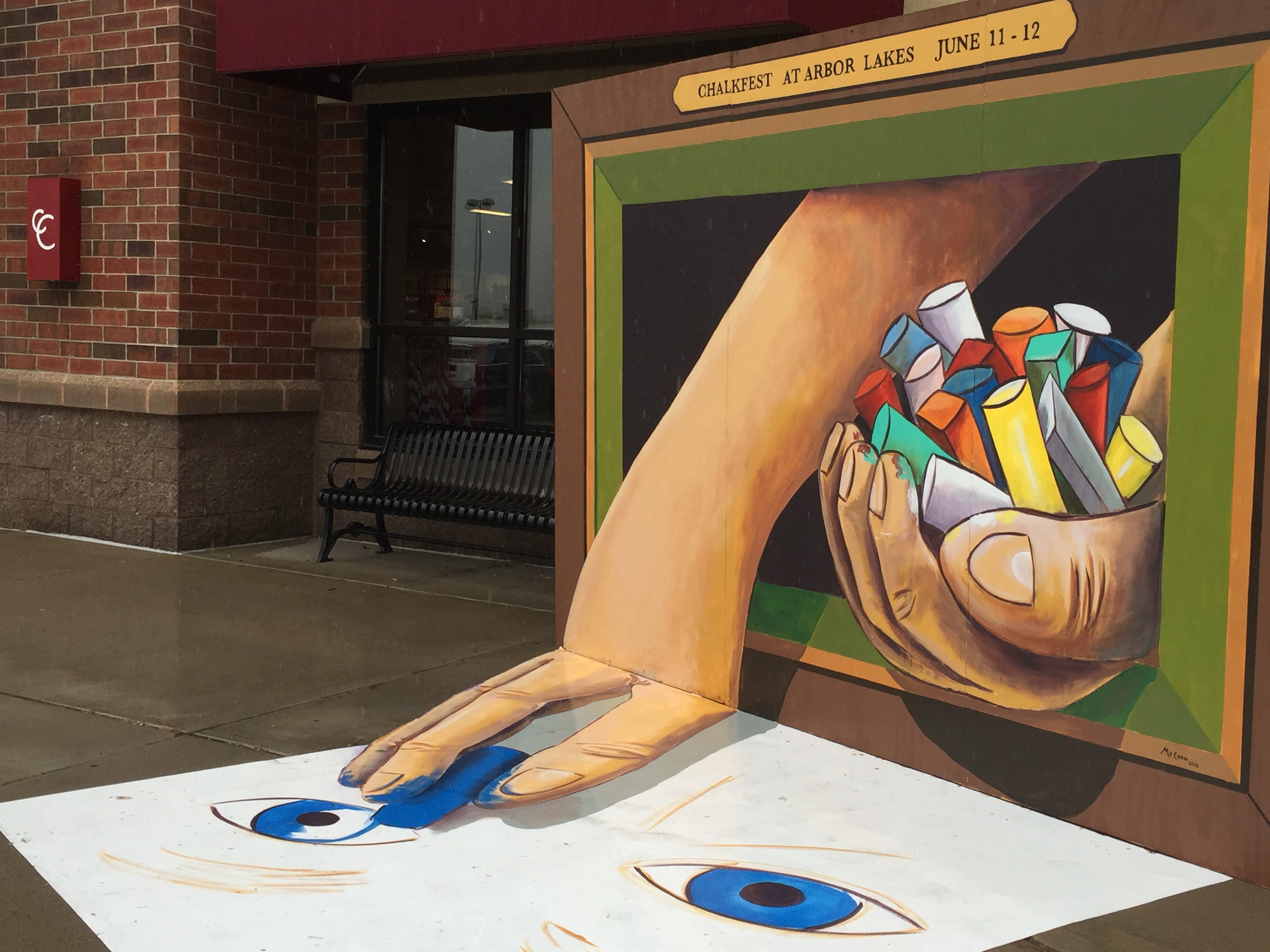2016 Chalkfest at Arbor Lakes in Maple Grove Features Art, Activities