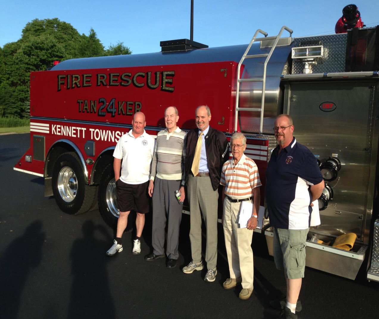 Fire Company receives new vehicle Chester County Press