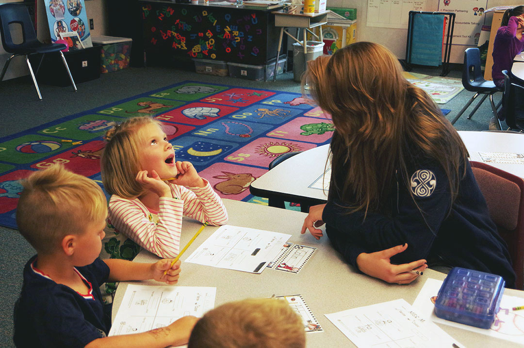 Elementary tutoring program benefits both CCHS, Willow Springs students