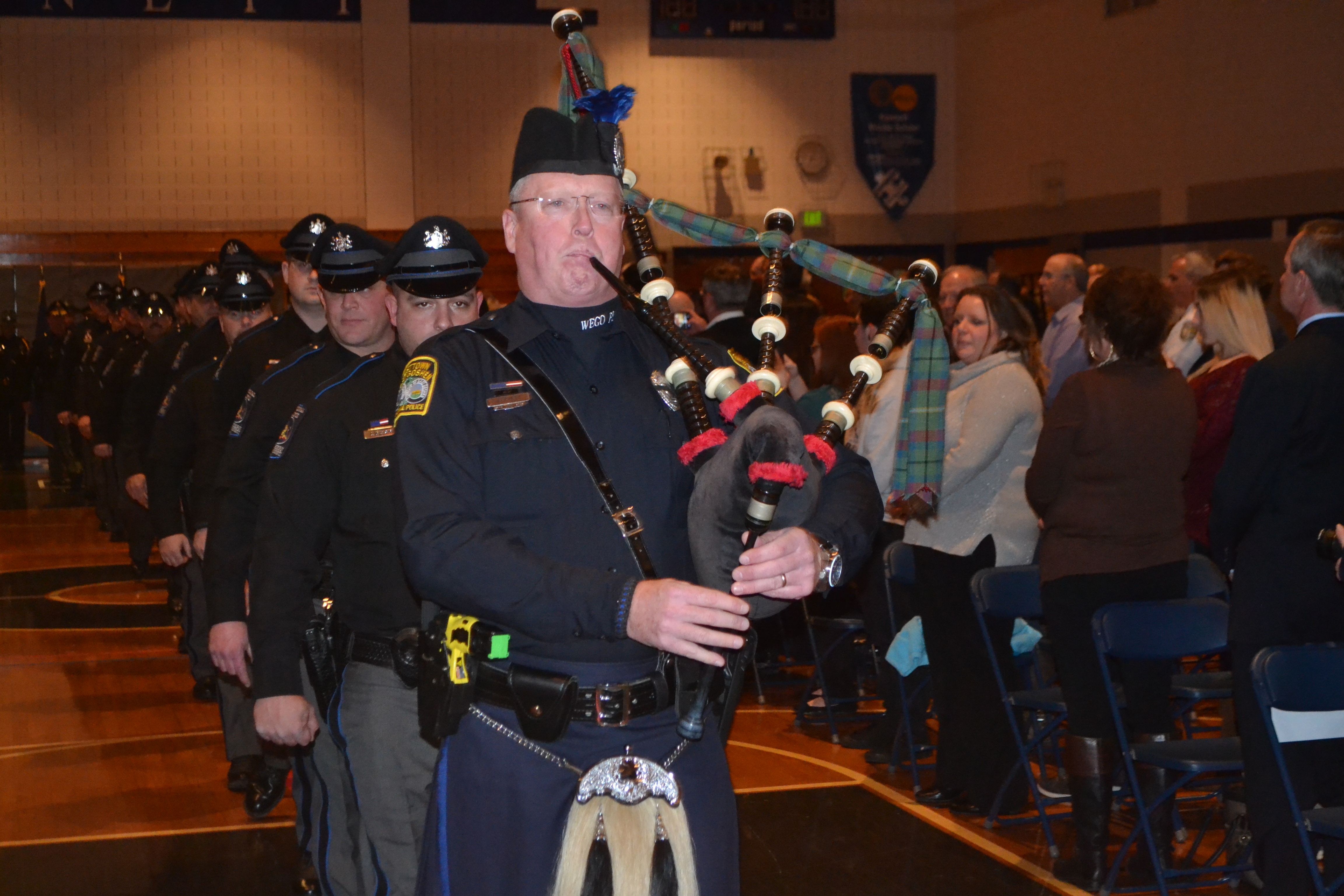 Capacity crowd helps usher in new regional police department Chester