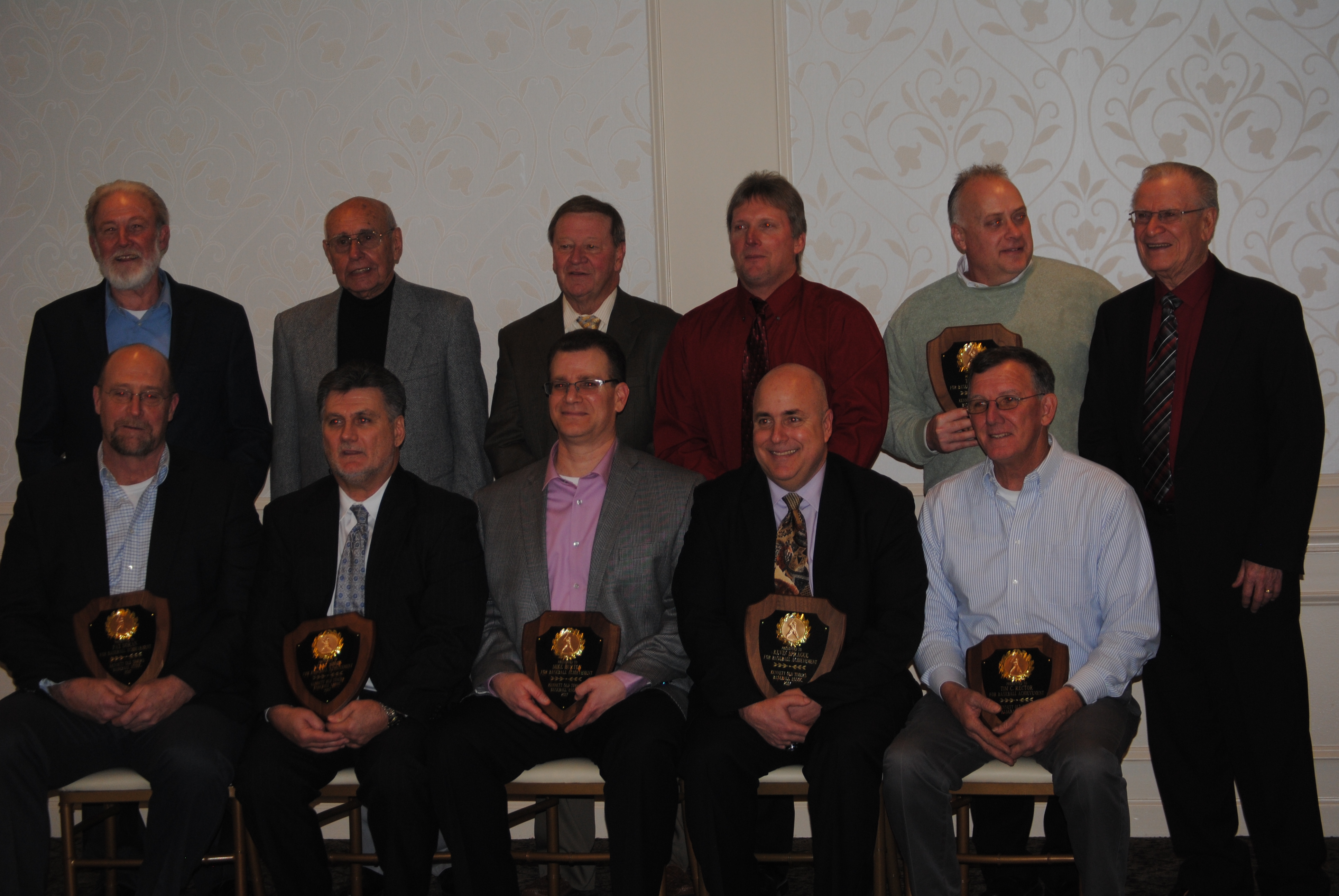 Old Timers Baseball Association honors newest inductees into