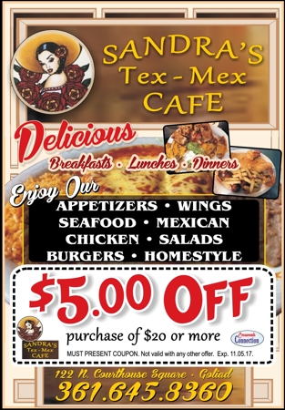 Sandra s 20tex mex 20cafe 20in 20goliad 20 20cc 20 20sept oct 202017