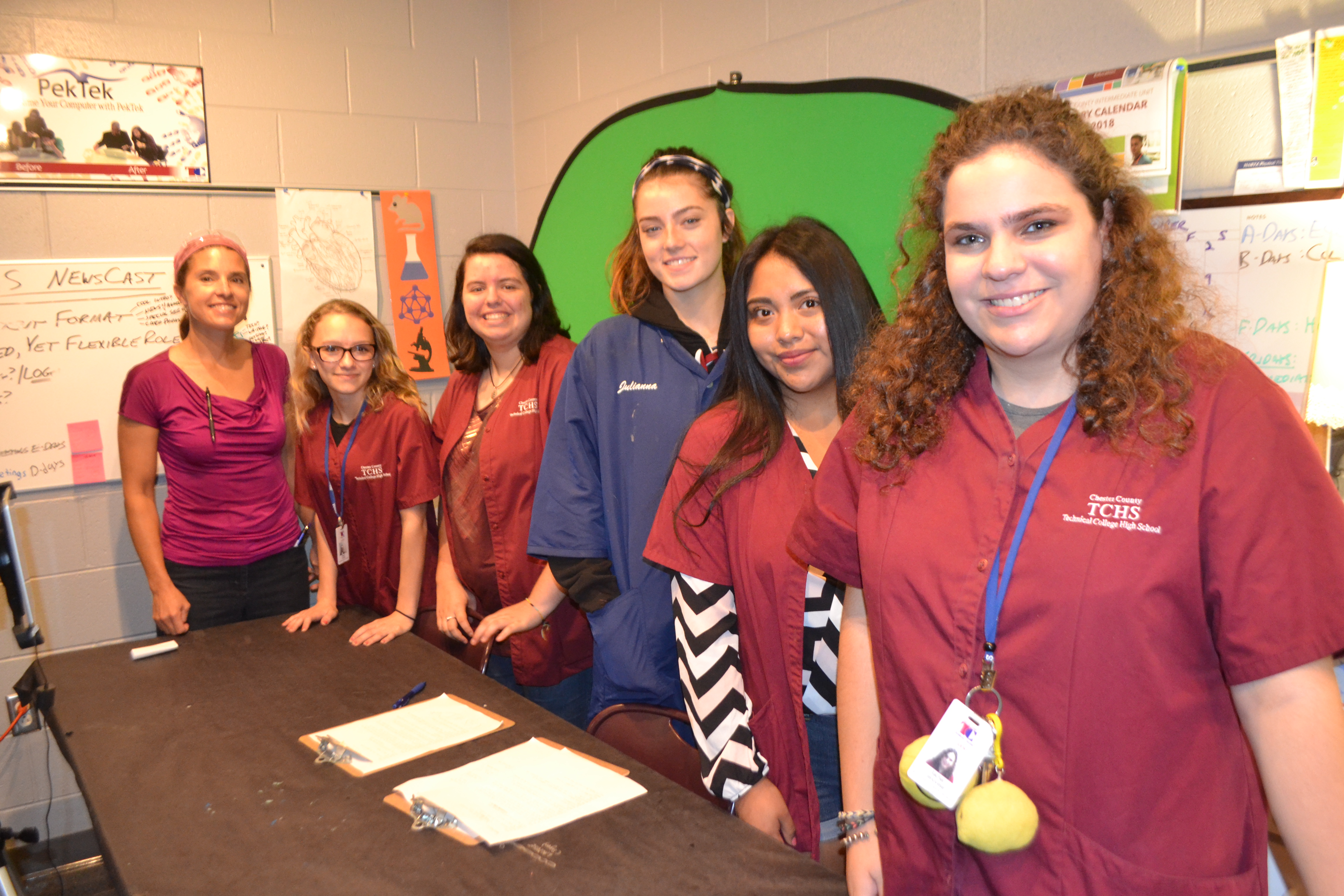 TCHS at Pennock's Bridge launches online news show Chester County Press