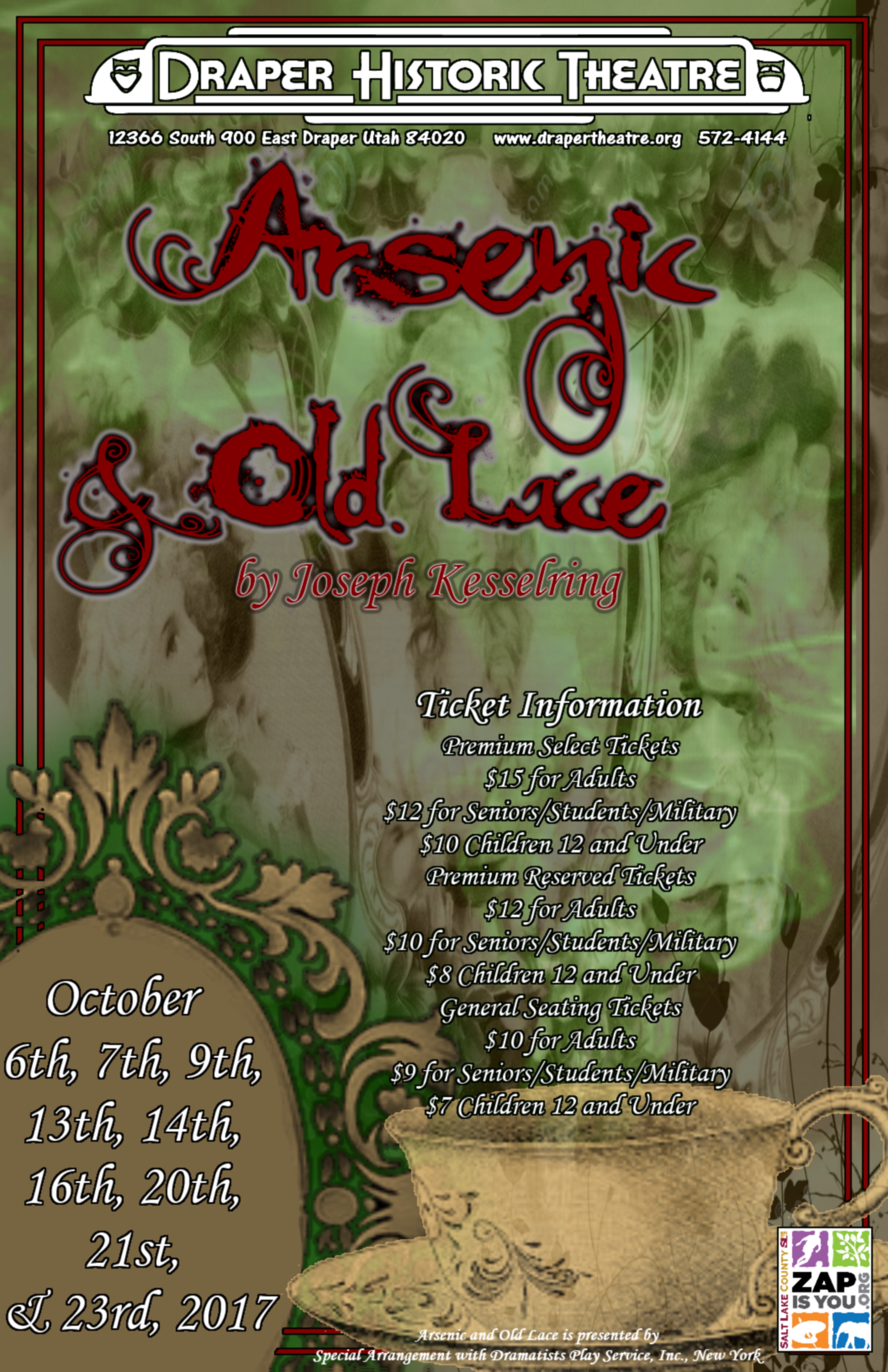 arsenic and old lace by joseph kesselring arsenic and old lace by joseph kesselring