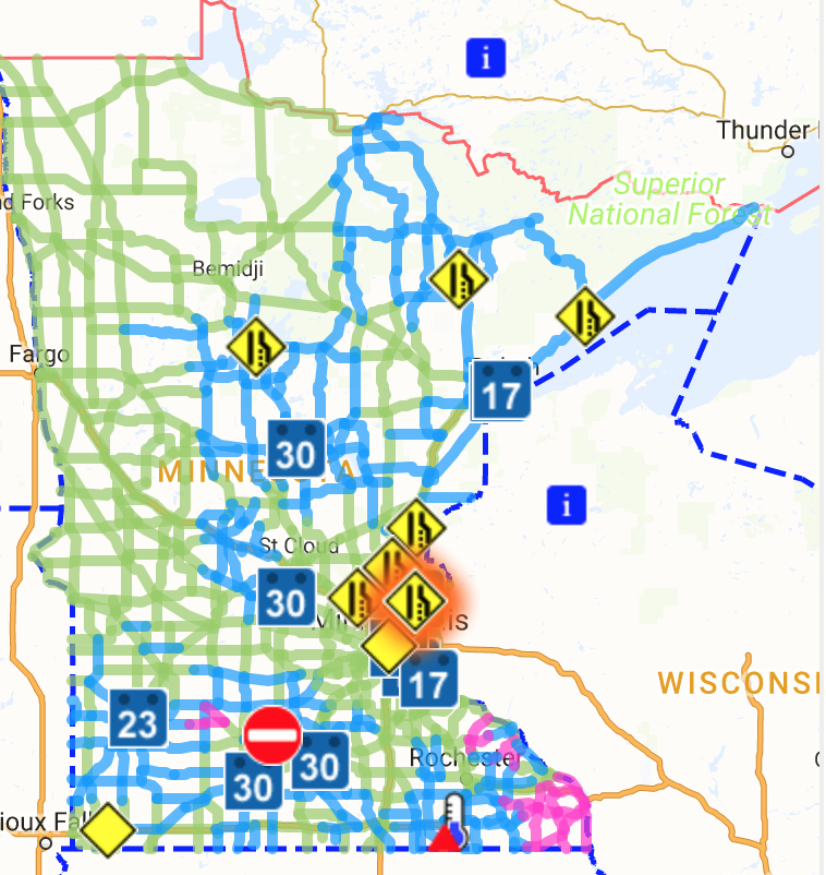 MN DOT Road Conditions Report  Boreal Community Media