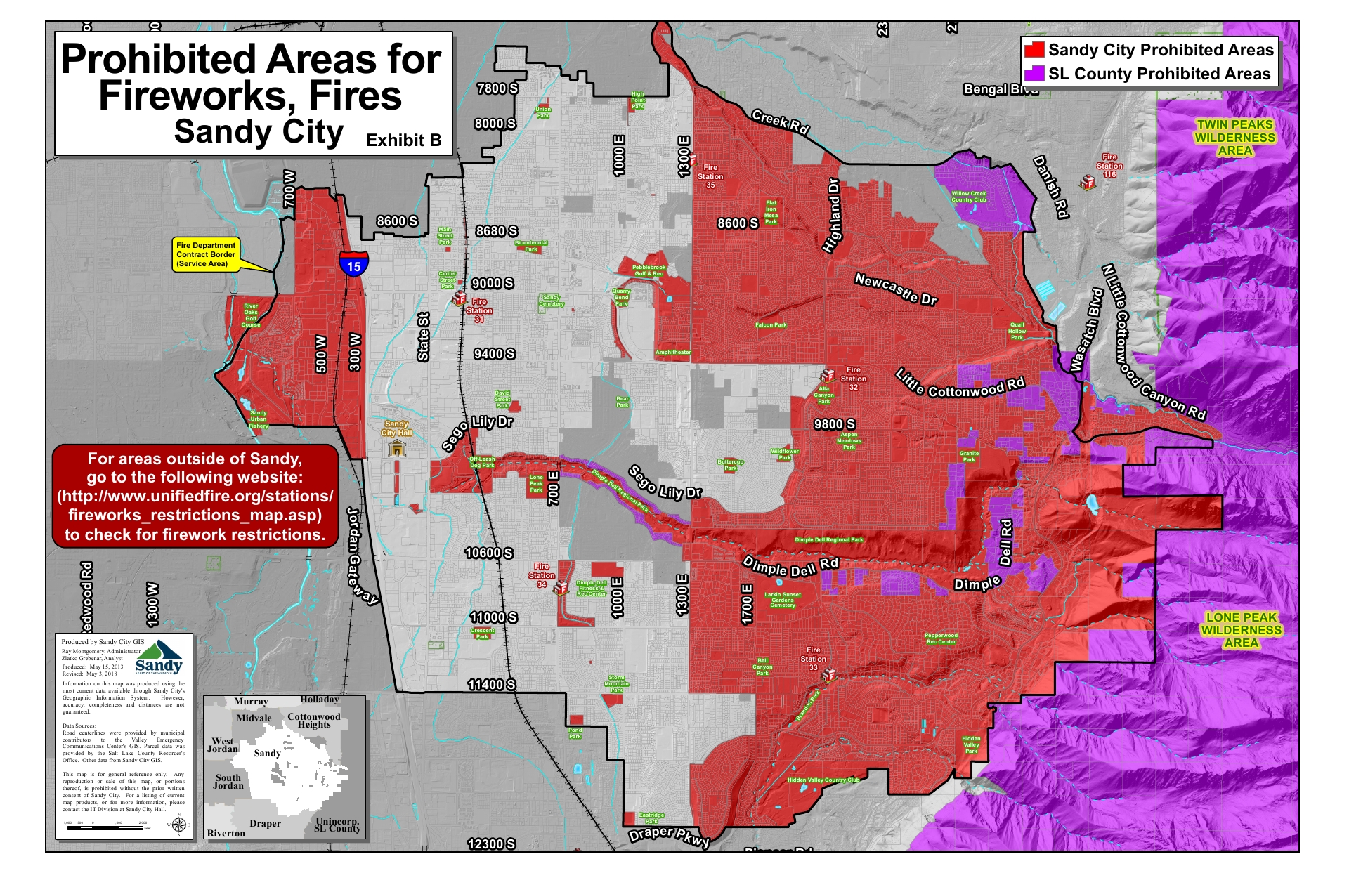 Sandy City issues new restrictions on where/when you can set off