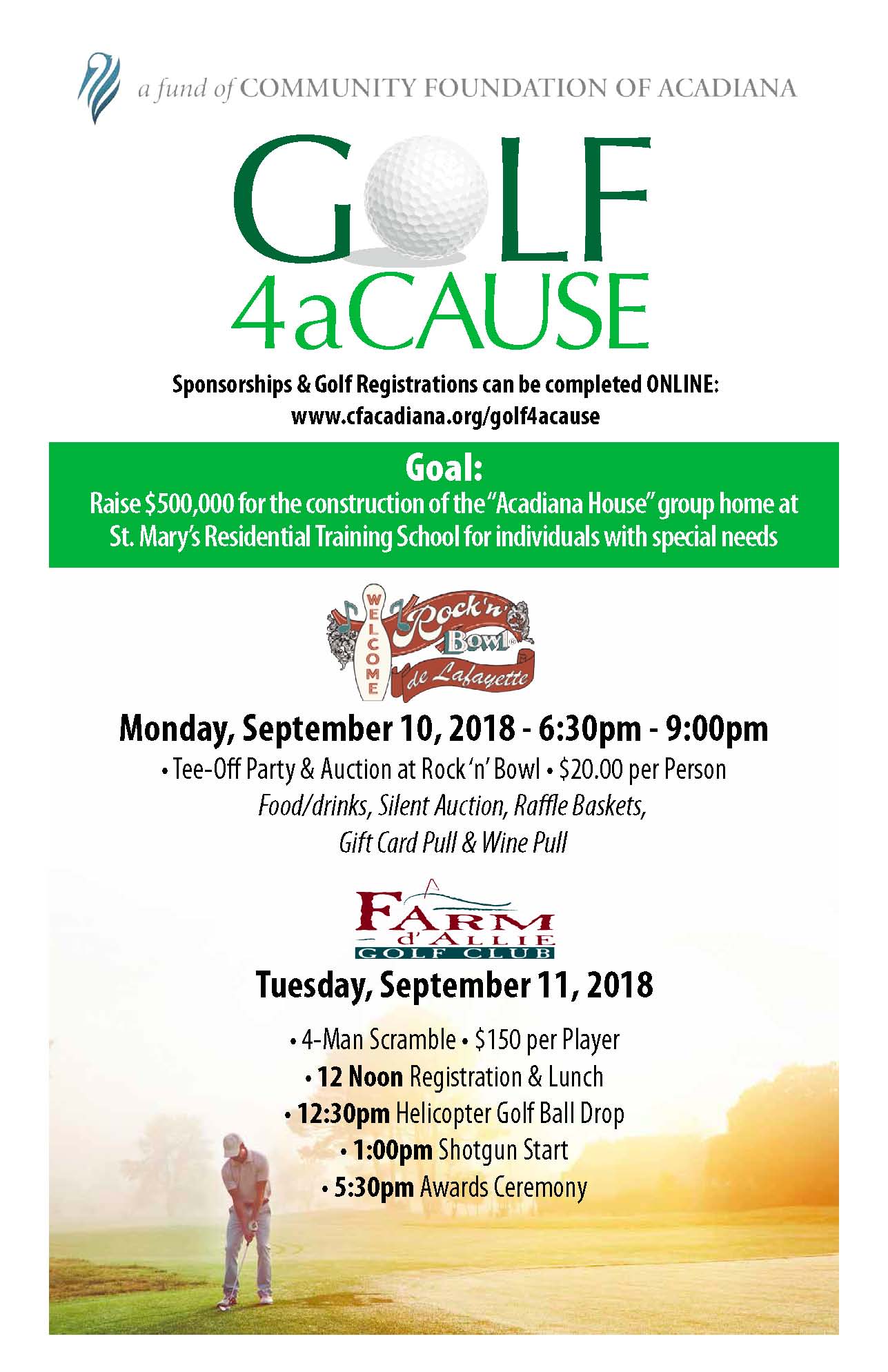 3rd Annual Golf4aCause Tournament