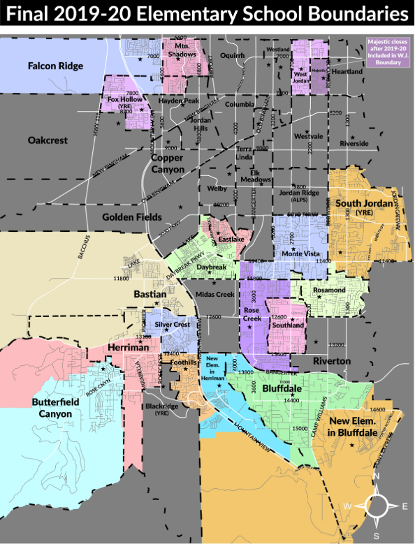 How Jordan School District Boundary Changes Will Affect Riverton