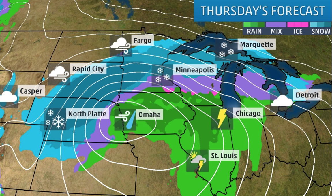 Intense April Storm to Bring Heavy Snow, Potential Blizzard Conditions ...