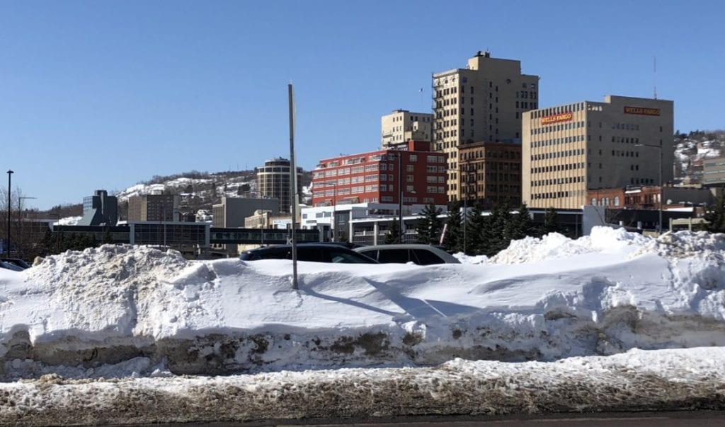 Late season snowfall shatters 117 year old record in Duluth Boreal