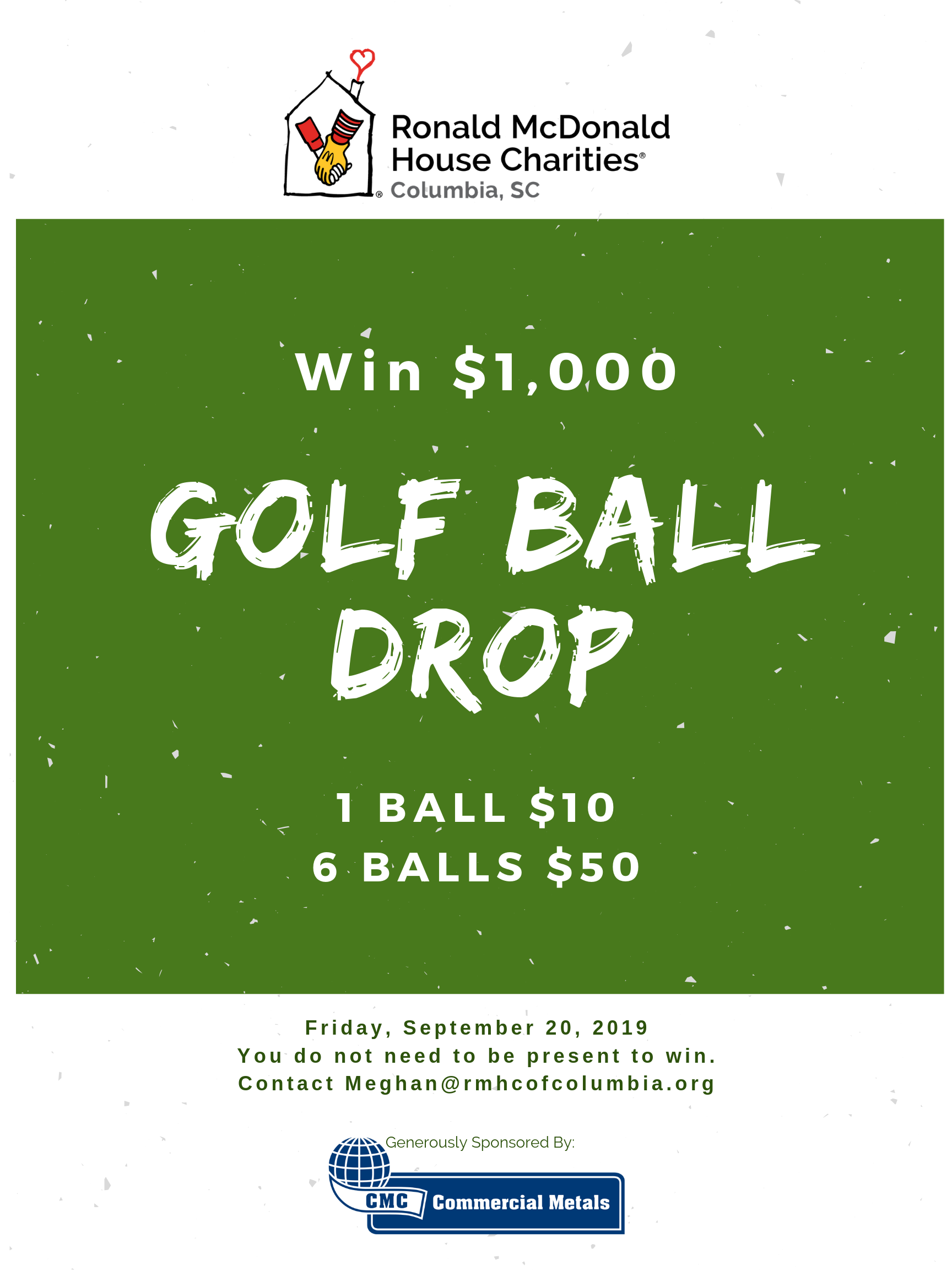 Ronald McDonald House hosts golf ball drop fundraiser 