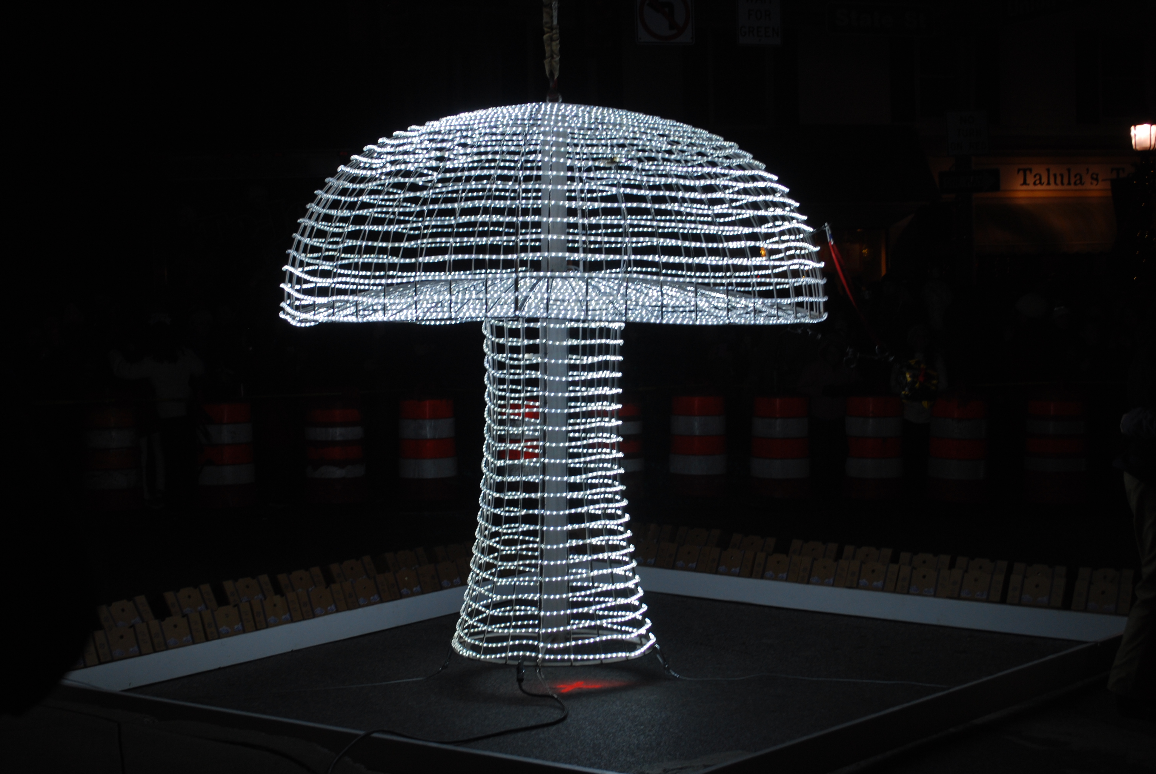 The mushroom drops in Square Chester County Press