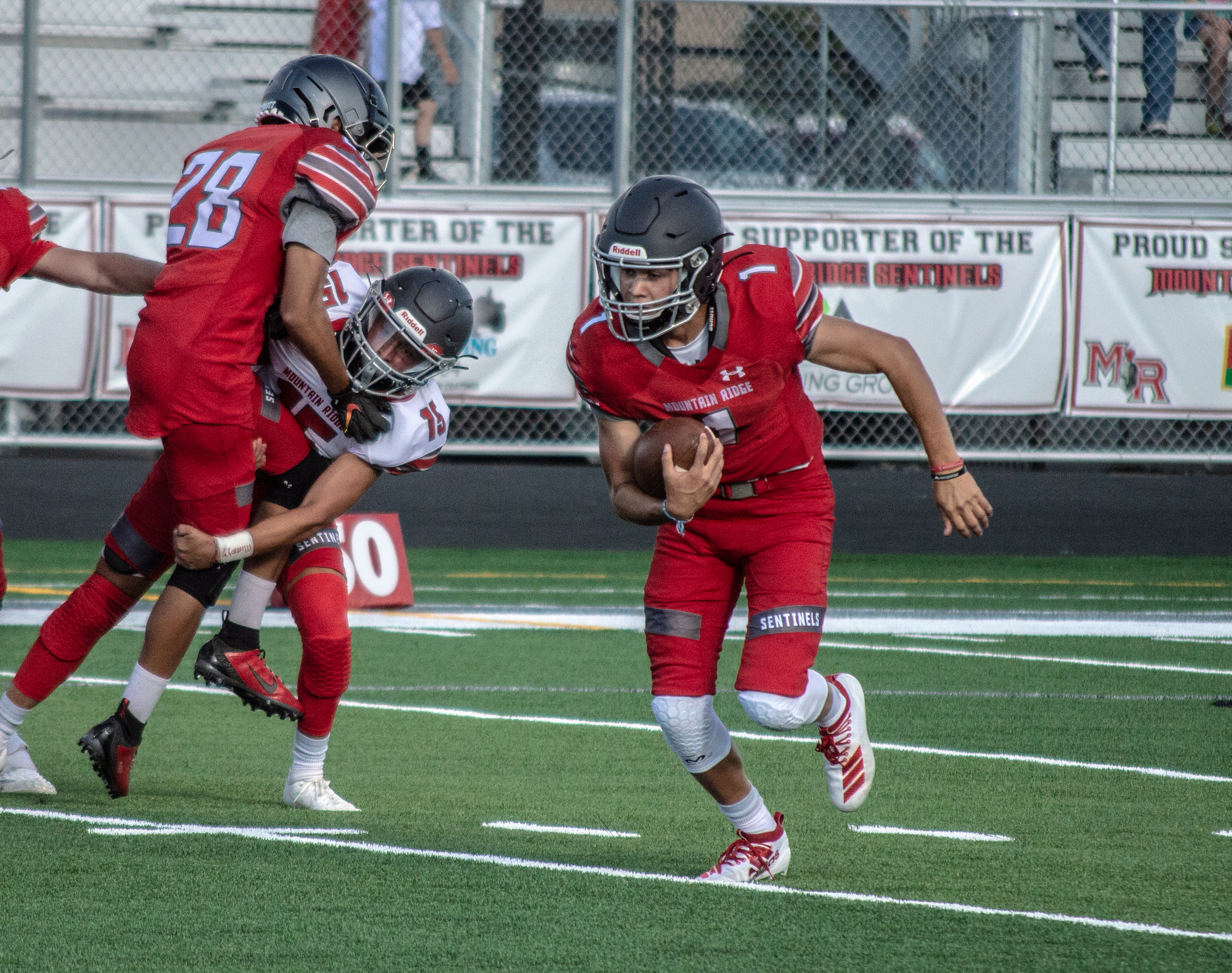 Mountain Ridge High football team opens inaugural season South Valley