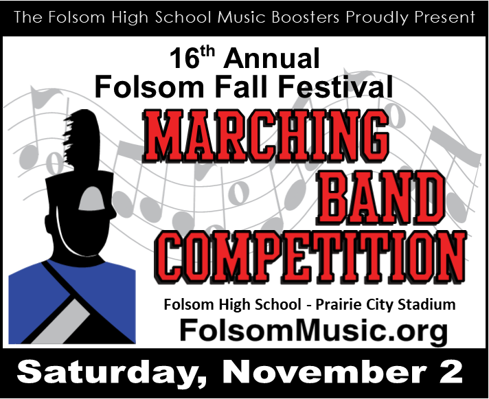 Folsom Event Marching Band Competition