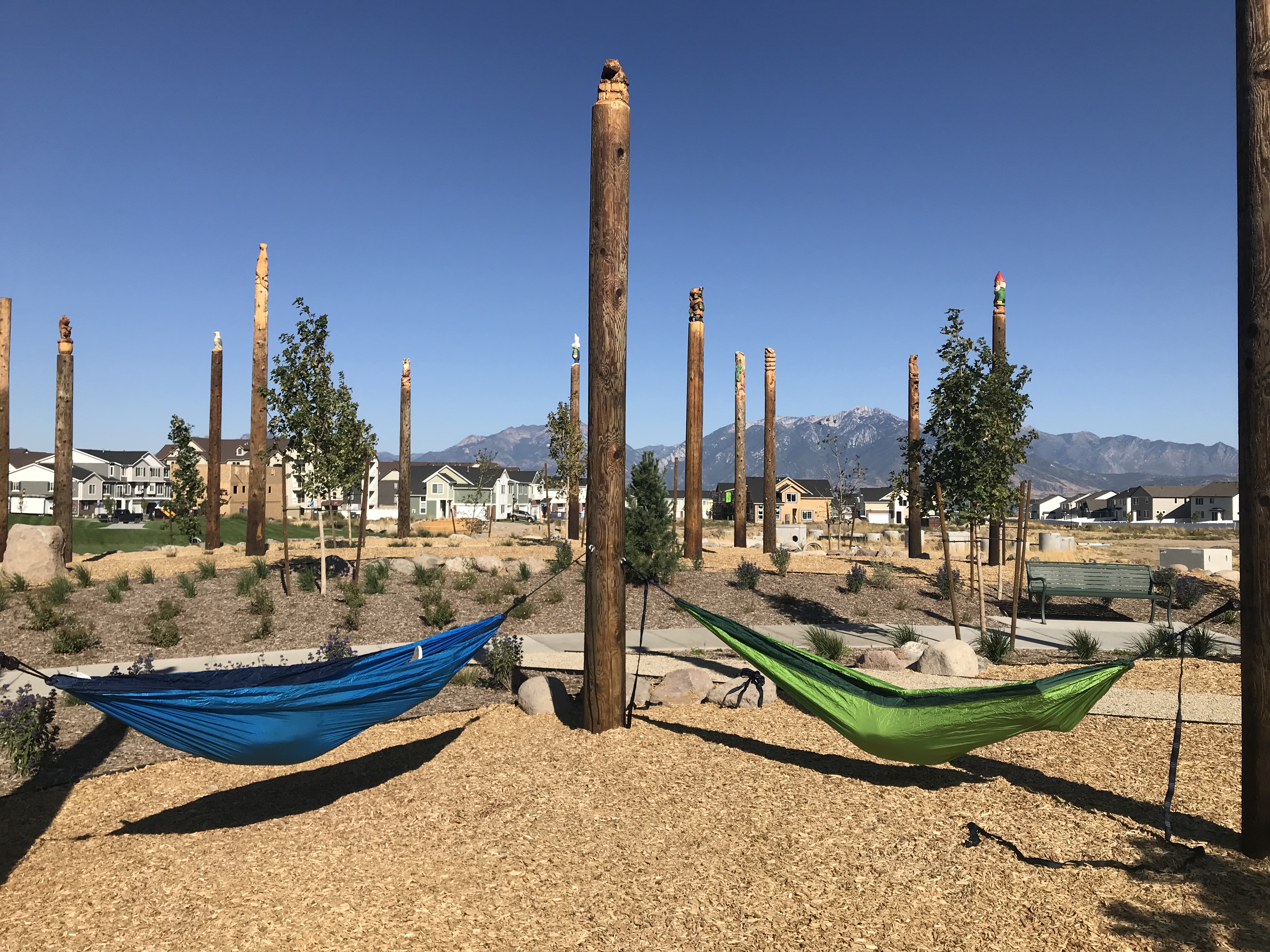 New Arches Park in Herriman boasts oneofakind hammocking spot South Valley Journal