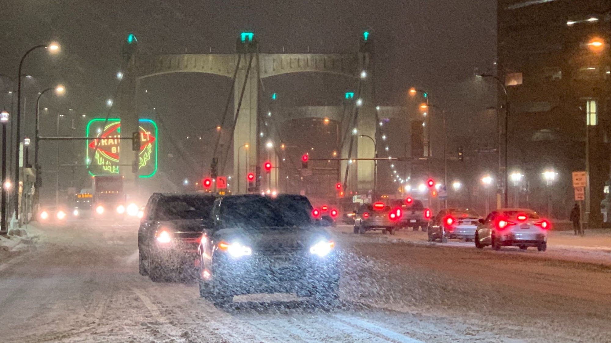 Snow game on Light snow Wednesday; much bigger storm likely Friday