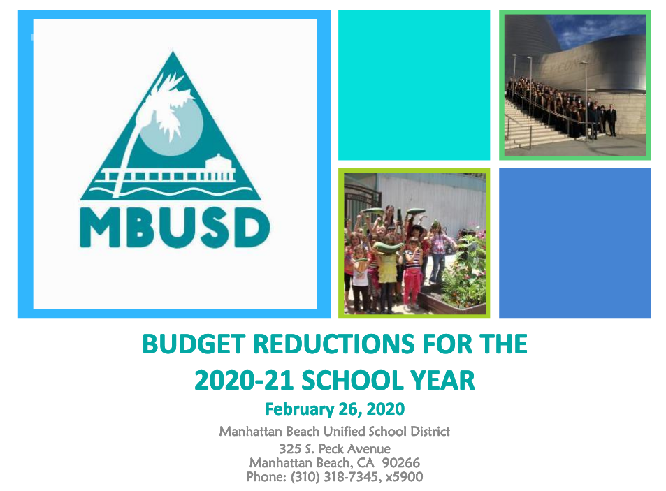 MBUSD Board Approves Reductions for 2020/21 School Year | DigMB