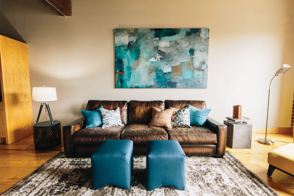 Living Room Staging Omaha Magazine