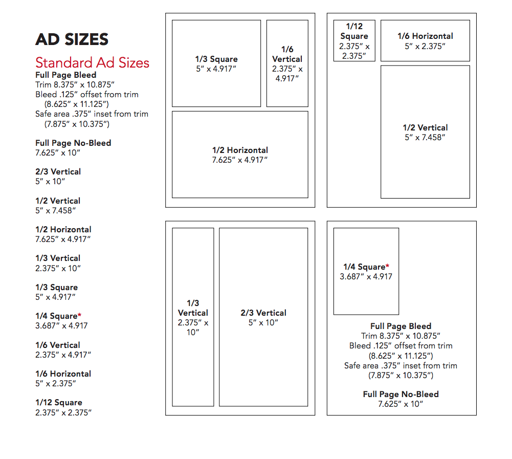 Full Page Print Ad Specs