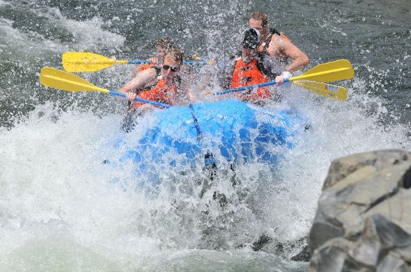 Whitewater Rafting in the American River