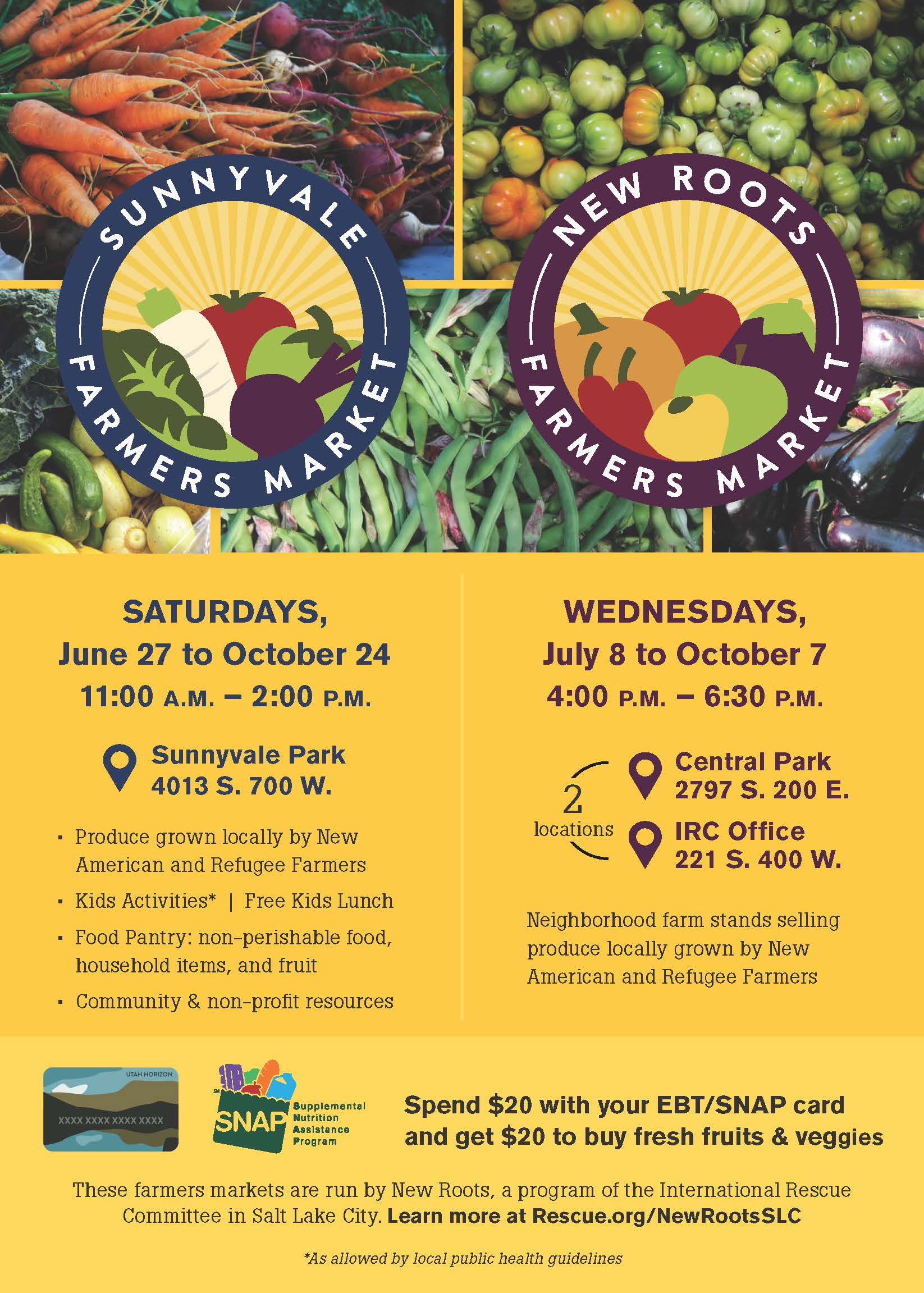 New Roots Farmers Market