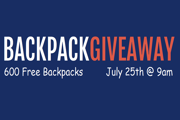 Backpack Giveaway