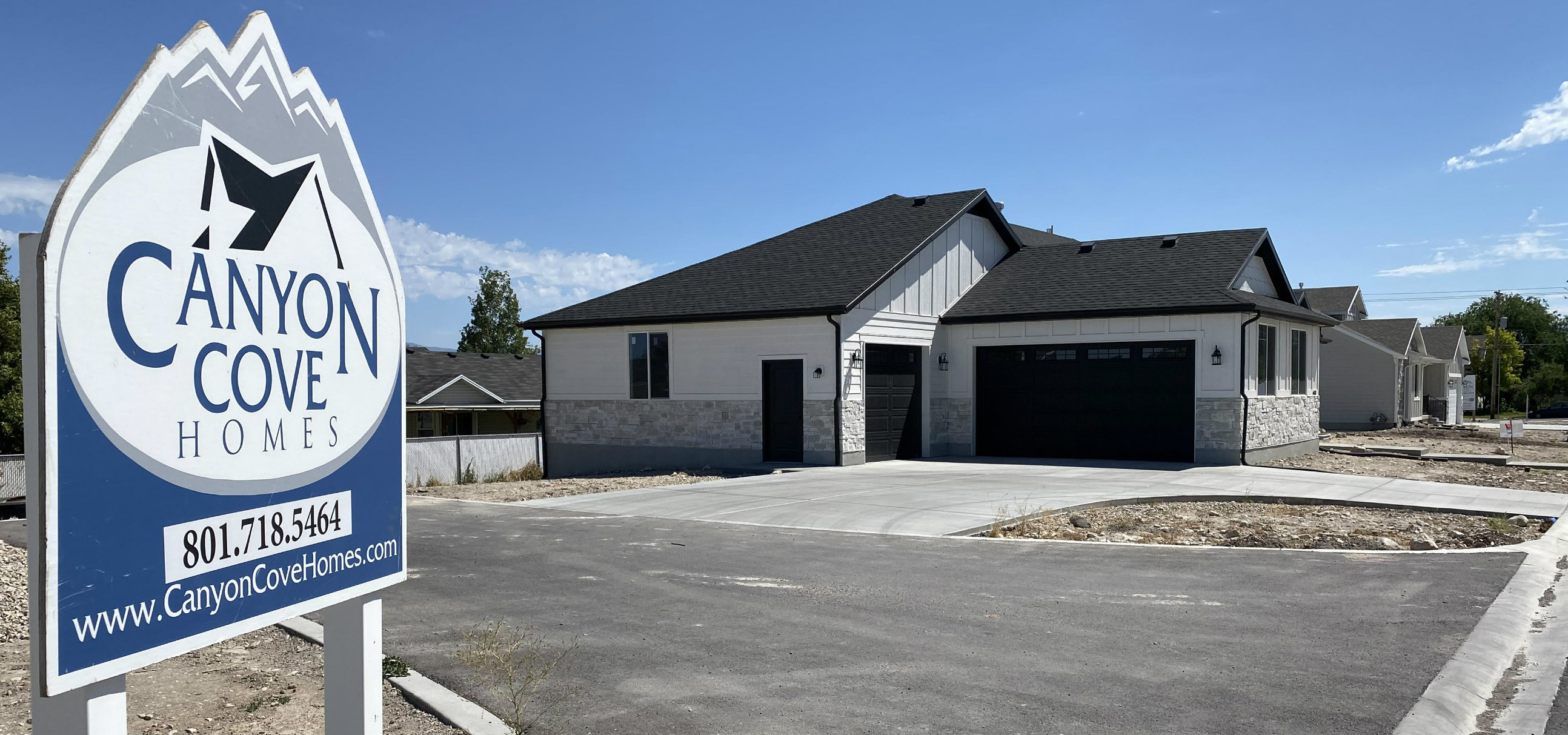 The developments aren’t large, but new homes are springing up in West