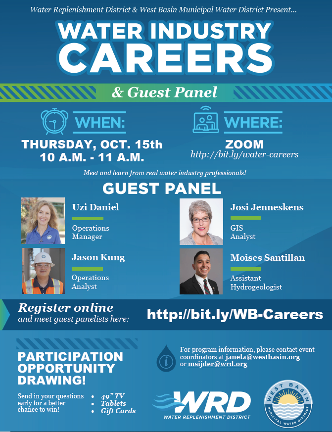 Water Industry Careers & Guest Panel