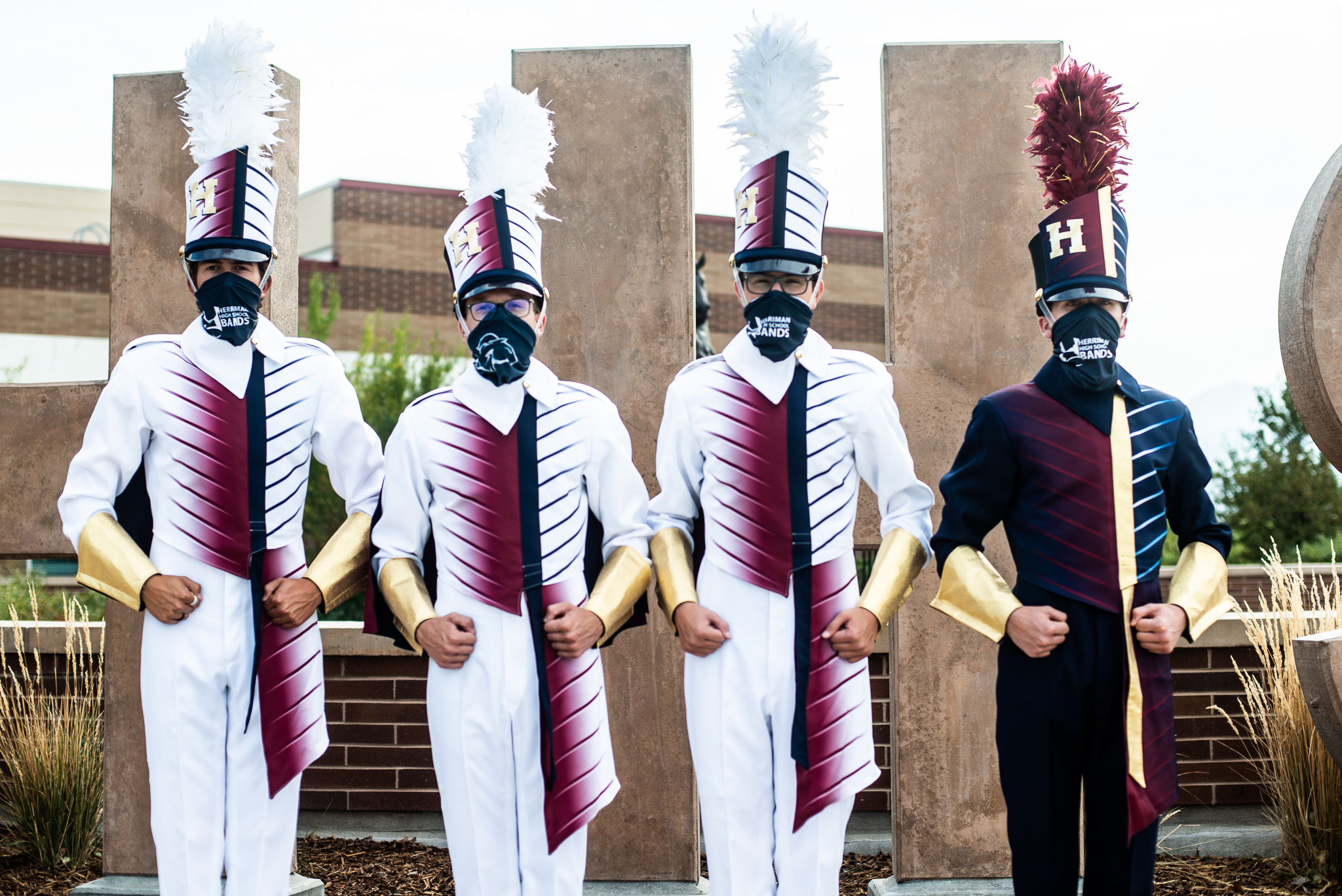 Herriman marching band sporting new uniforms thanks to donation Herriman, Utah News