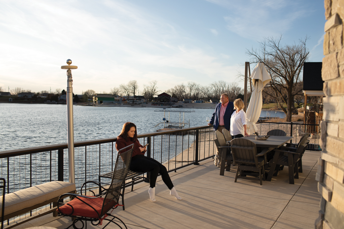 Views from Every Angle At Hanson Lake, a Couple Bends Their Dream