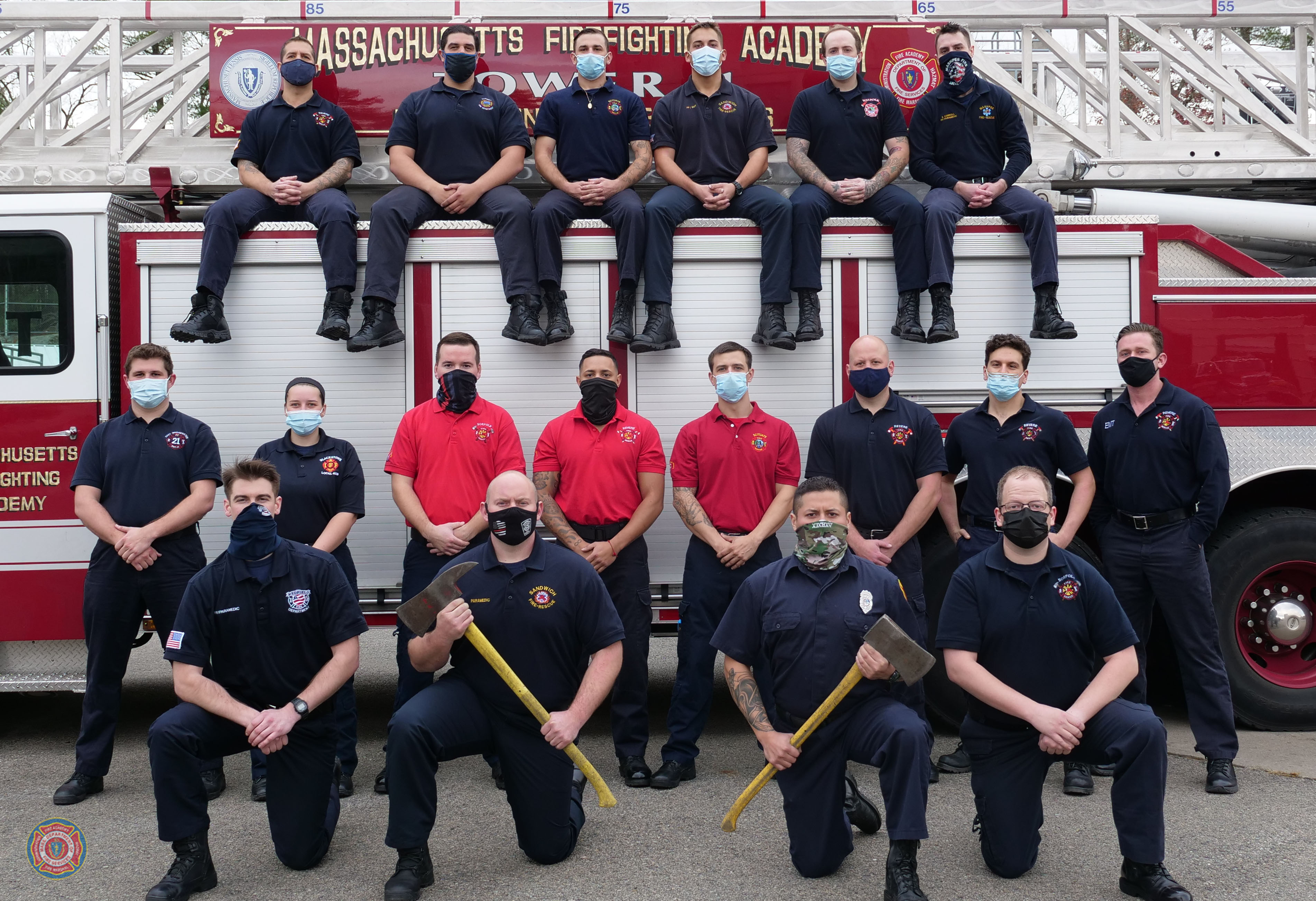 Two Norfolk Firefighters graduate from Massachusetts Firefighting
