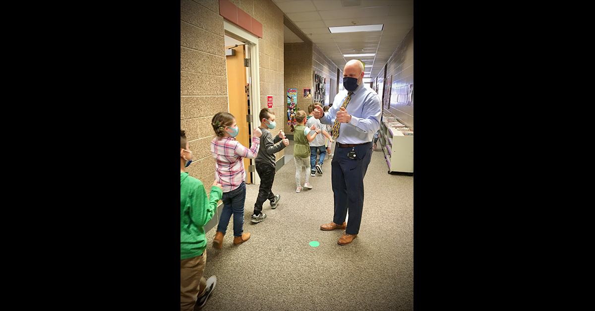 Riverton Elementary Principal earns "distinguished" honor South