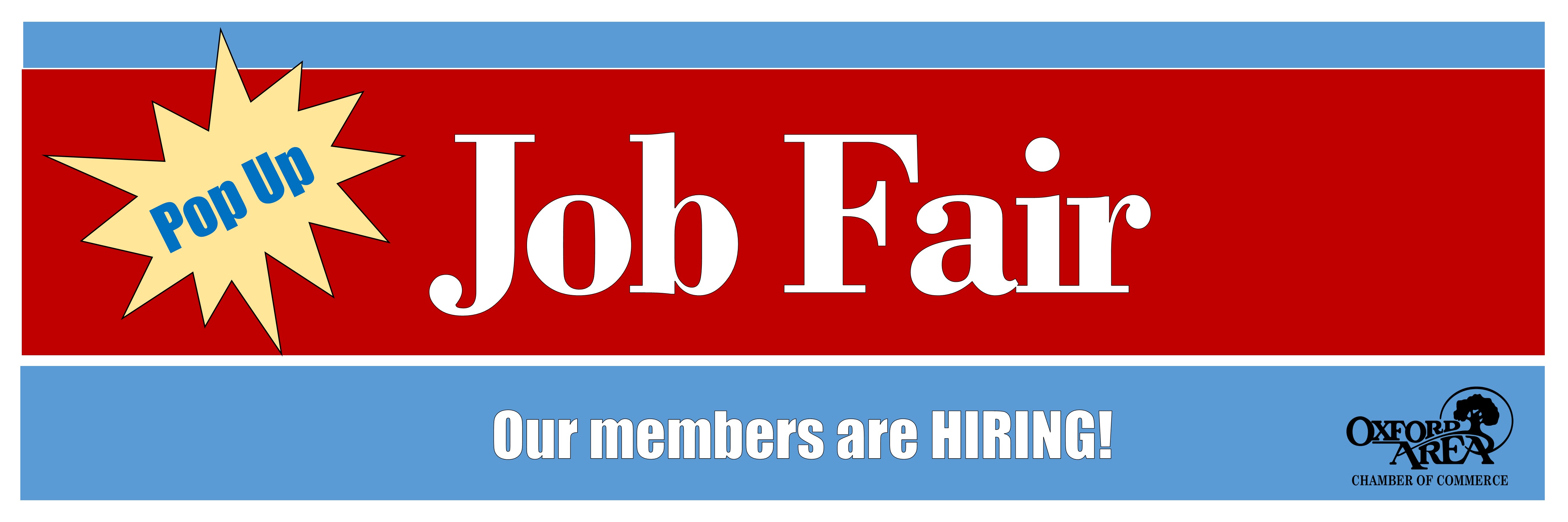 Oxford Area Chamber of Commerce organizes job fair to connect local businesses with potential