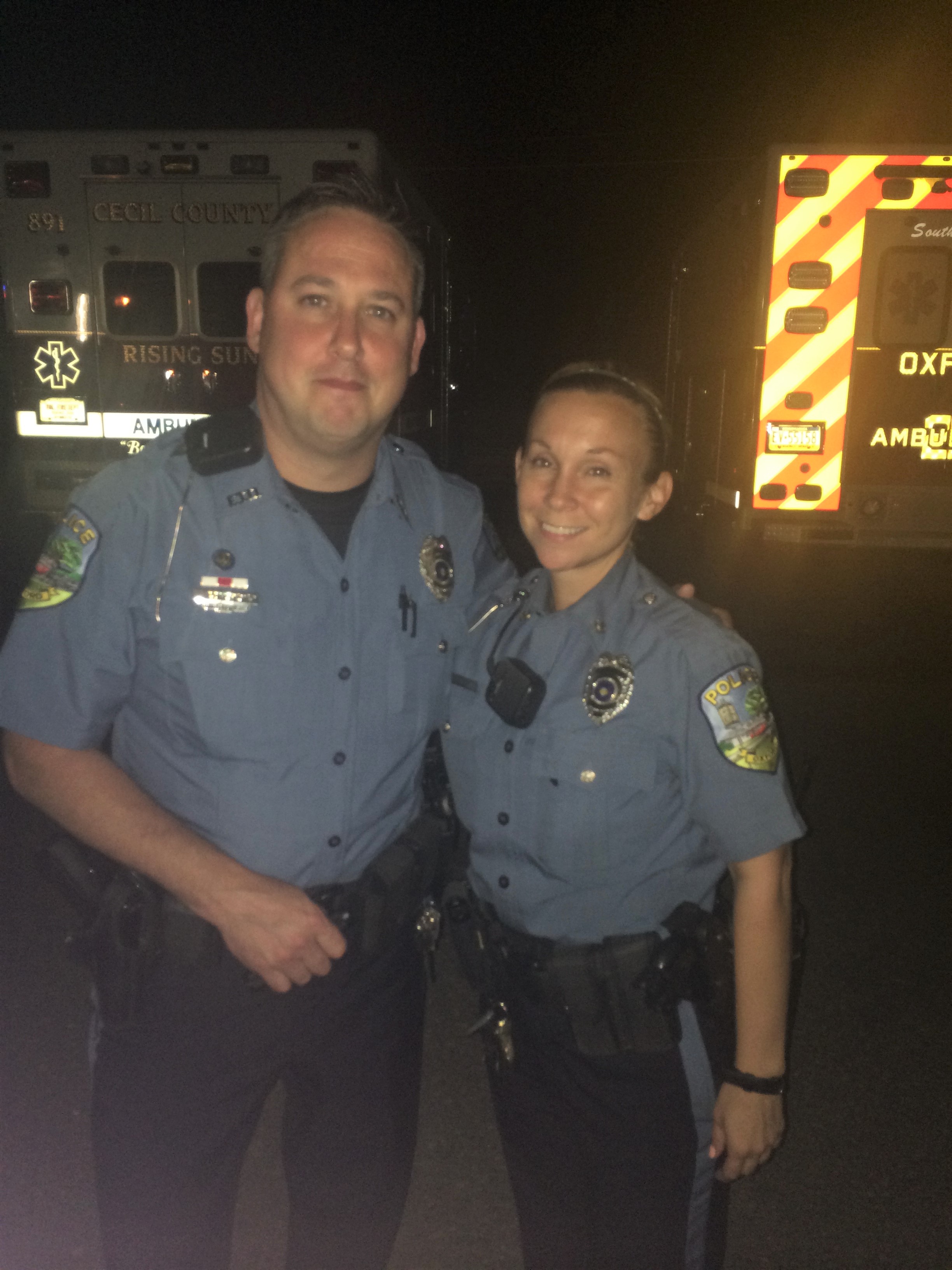 Chris Coverly, the Oxford Borough Police Department’s first fulltime detective Chester County